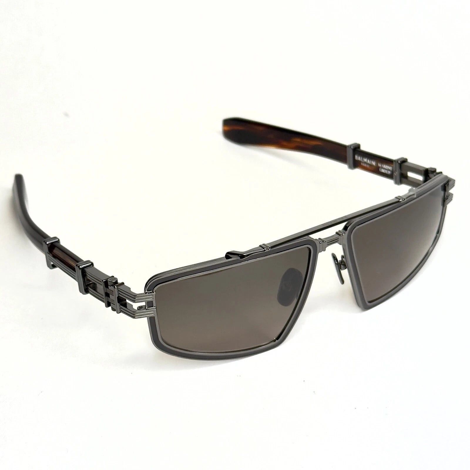 Balmain BALMAIN TITAN BY AKONI BPS139 BPS 139B Modern Sunglass Size ONE SIZE - 10 Thumbnail
