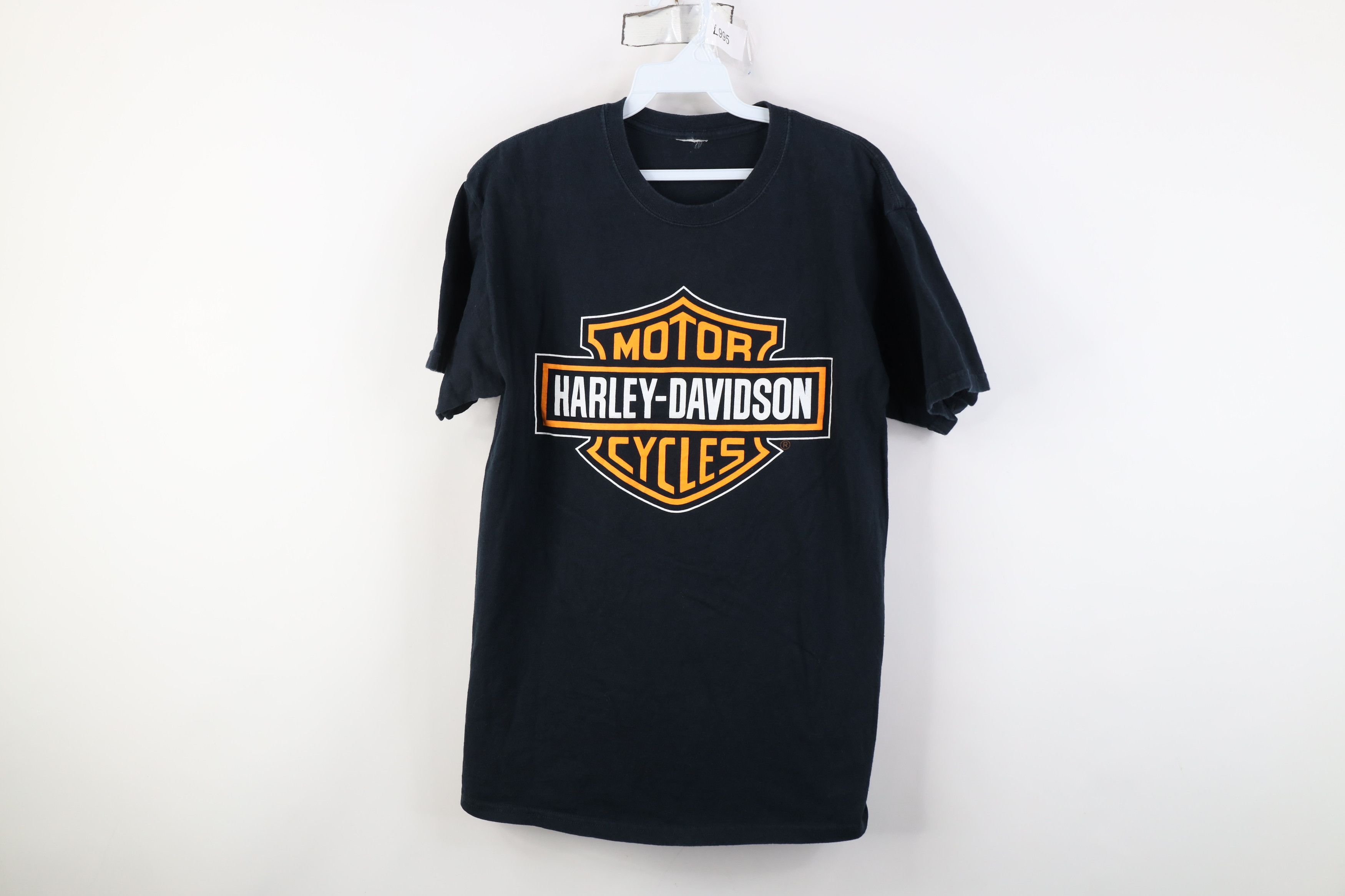 Harley Davidson Vintage 90s Y2K Harley Davidson Spell Out Big Logo T-Shirt Size US M / EU 48-50 / 2 - 1 Thumbnail