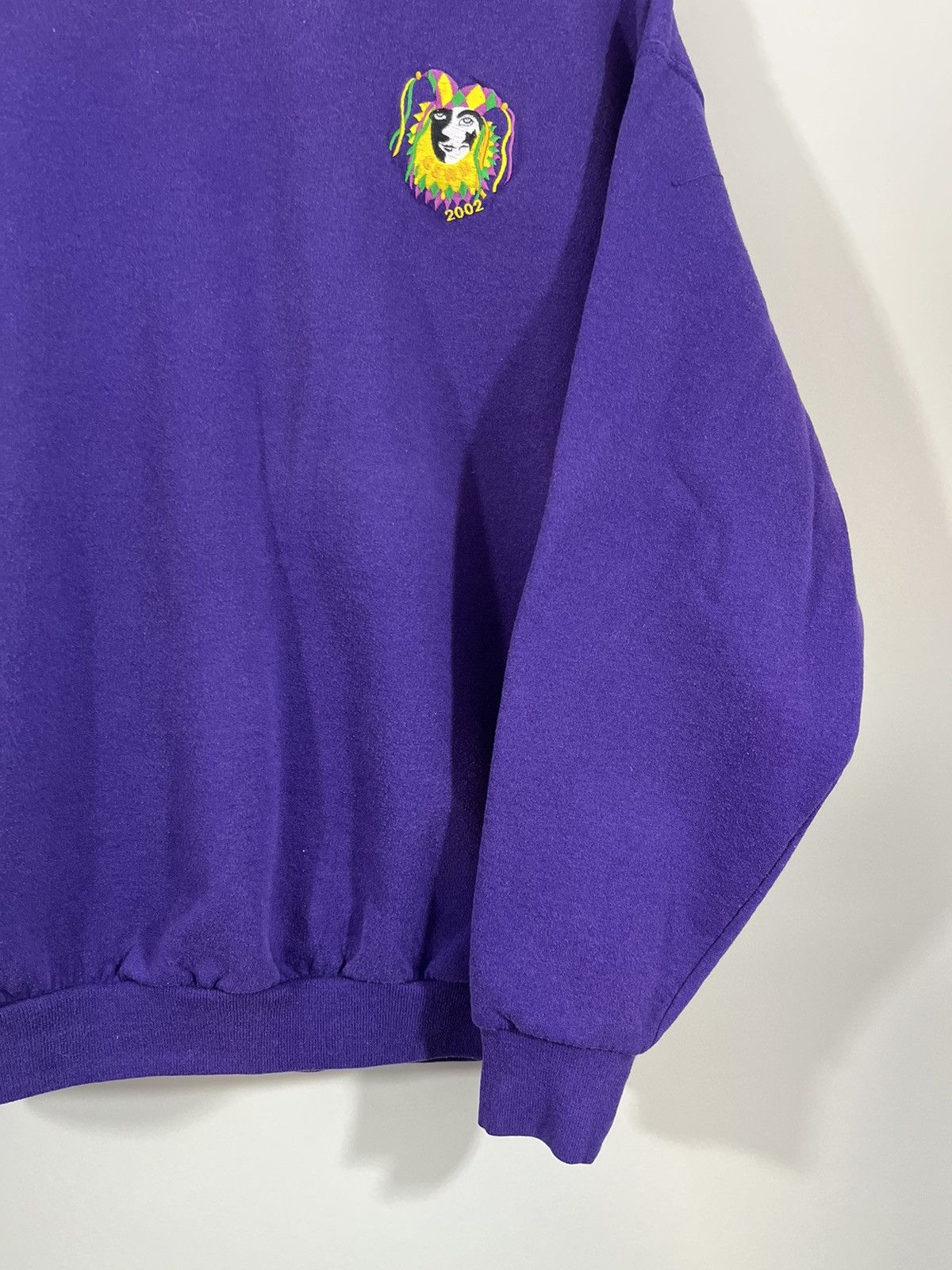 Vintage Blank Jester Faded Purple Y2K Vintage Crewneck Size US L / EU 52-54 / 3 - 6 Thumbnail