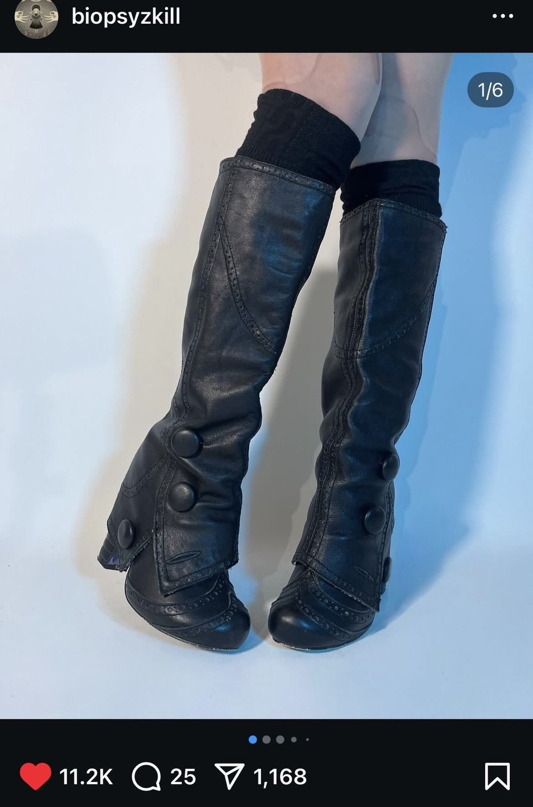 Vintage Irregular choice high spit spot boots Size US 8.5 / IT 38.5 - 12 Thumbnail