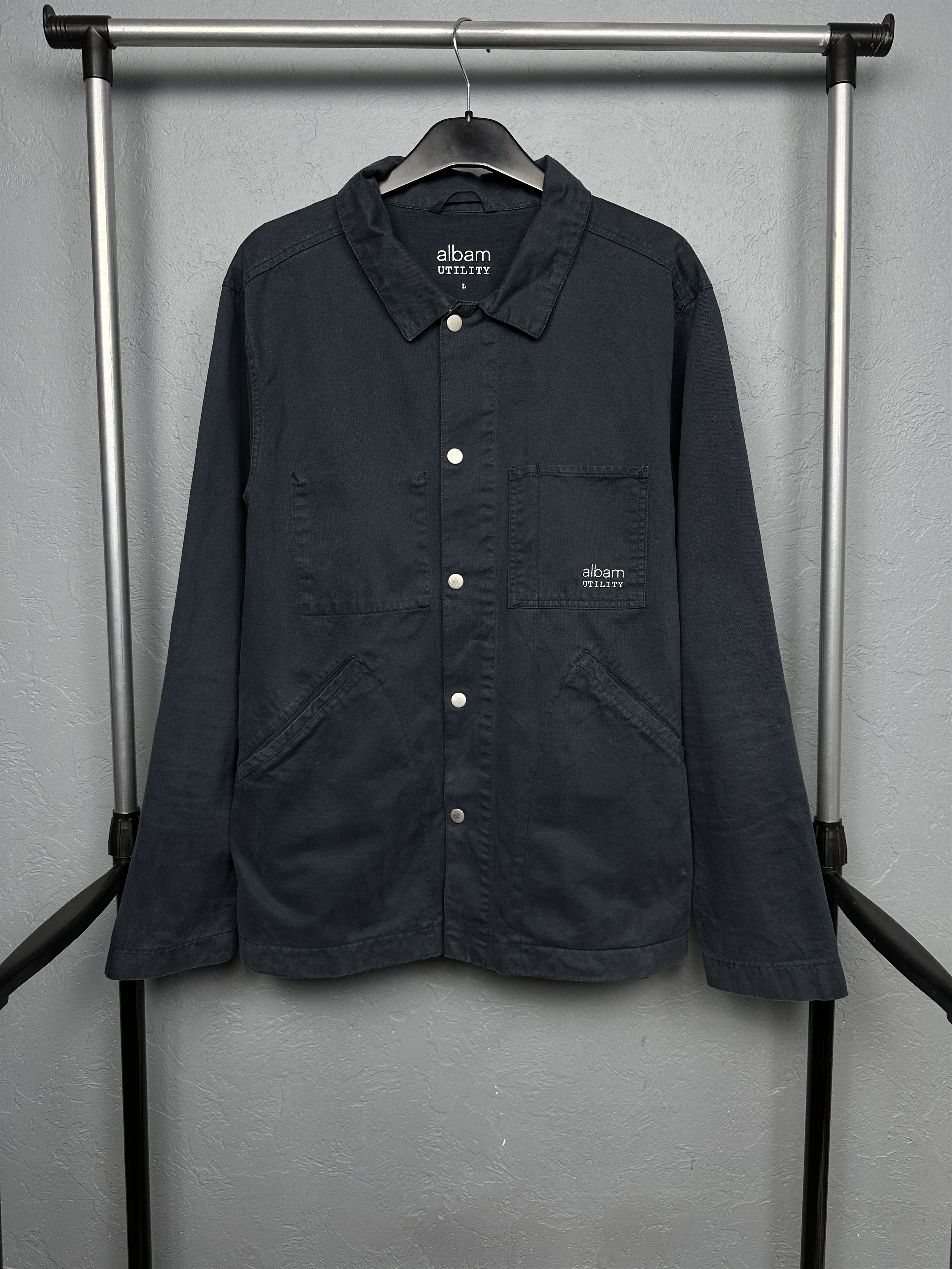 Albam Albam Utility Mens Cotton Cargo Jacket Size US L / EU 52-54 / 3 - 1 Thumbnail