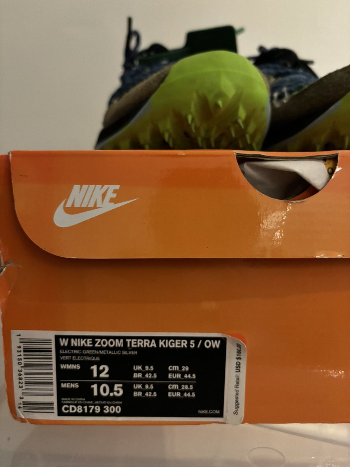 Nike × Off-White Nike Off-White Zoom Terra Kiger 5 Size US 10.5 / EU 43-44 - 3 Thumbnail