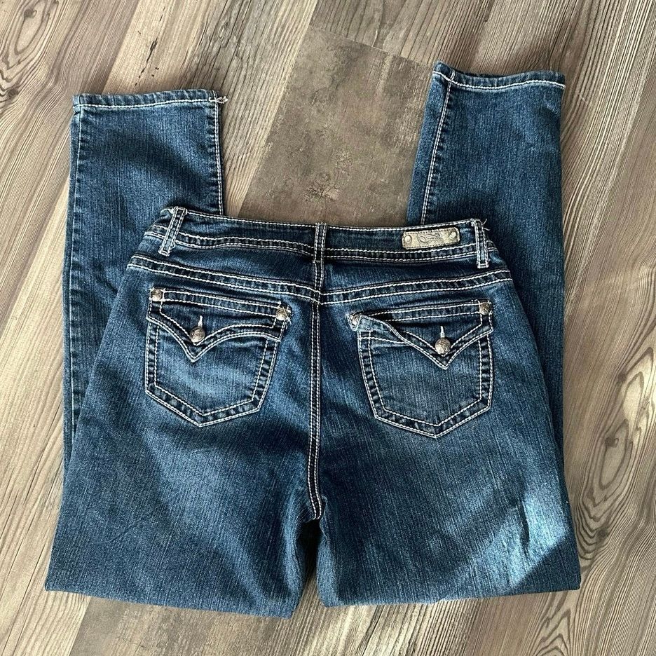 Other style&co premium jeans bedazzled blue jeans Size 32" / US 10 / IT 46 - 3 Thumbnail