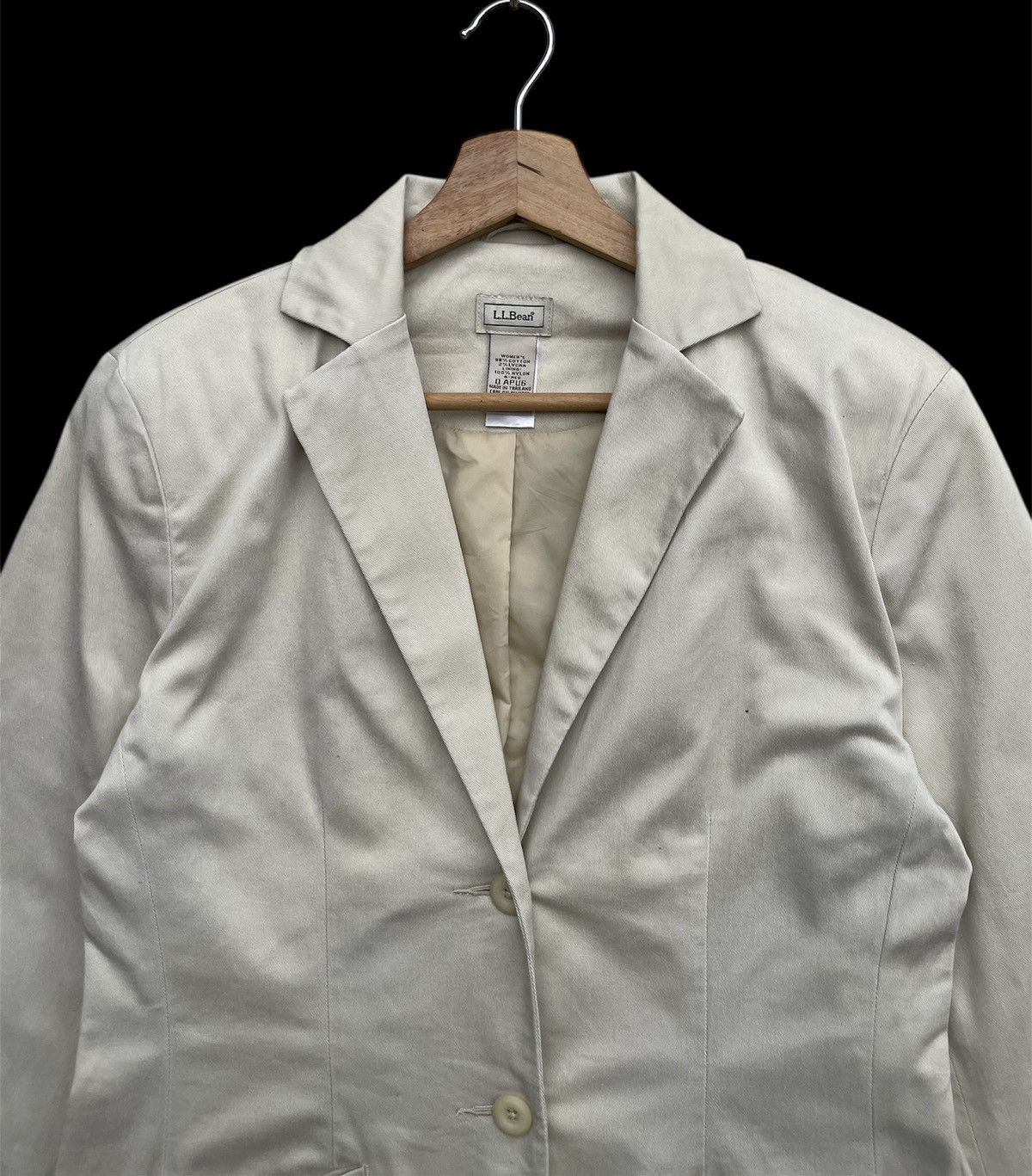 L.L. Bean 🔥Accept Binding Offer🔥 L.L Bean Cotton Blazer Size S / US 4 / IT 40 - 4 Thumbnail