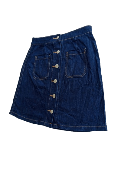LOWRYS FARM LOWRYS FARM Mini Skirt Blue Denim Double Pocket Size 28" / US 6 / IT 42 - 3 Thumbnail