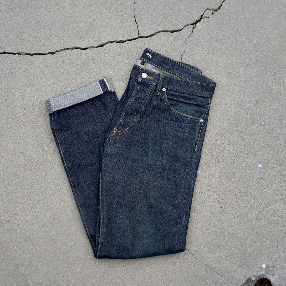 Stussy Deluxe Slim Fit Selvedge Denim