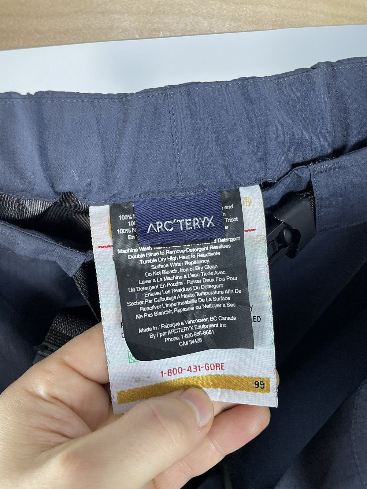 Arc'teryx Arc’Teryx Beta AR Jacket Pants Suit 1999 Gore-Tex Arcteryx Size US M / EU 48-50 / 2 - 9 Thumbnail