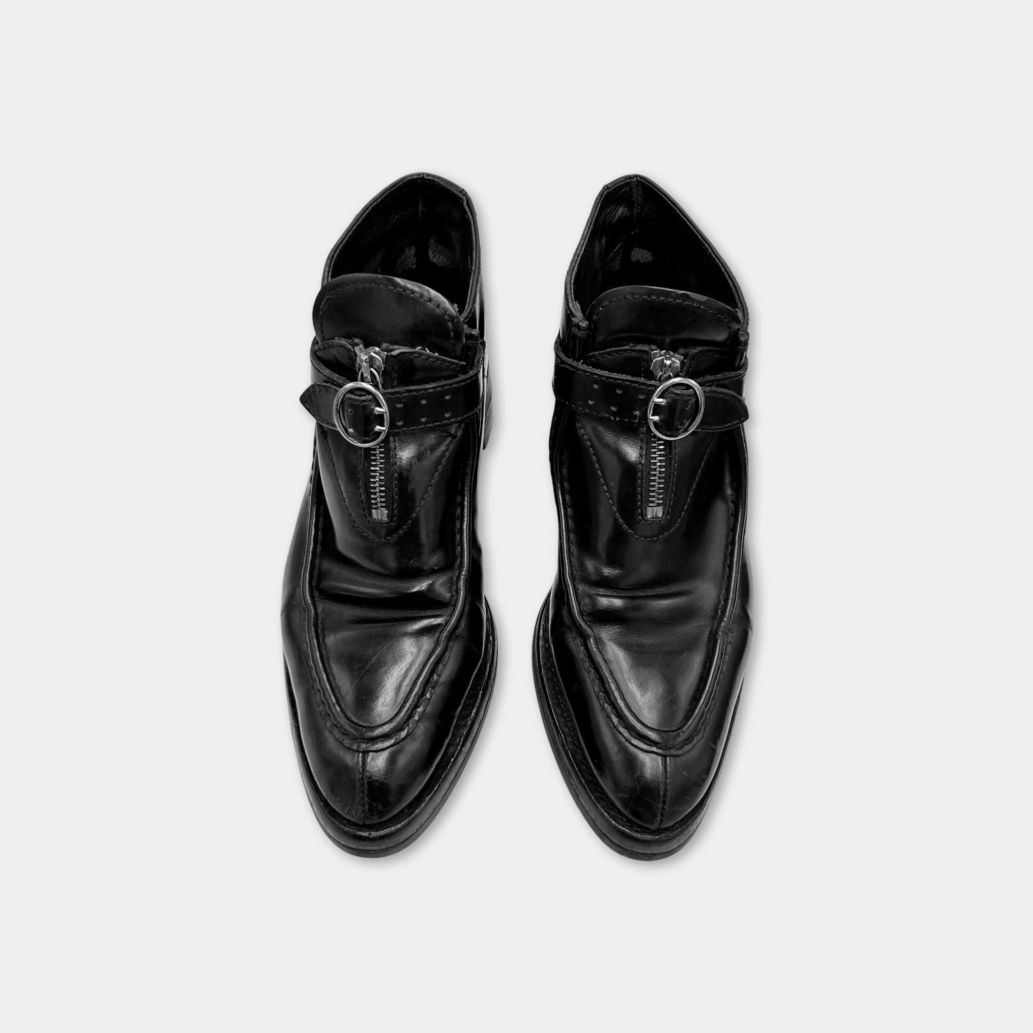 Prada Prada Platform Black Derby Shoes Size US 8 / IT 38 - 3 Thumbnail