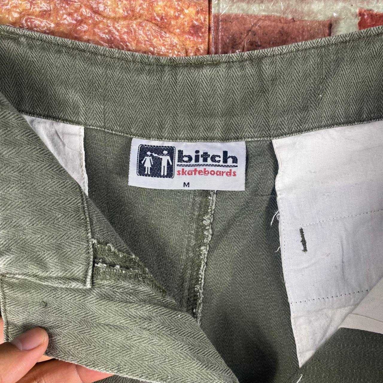 Vintage VINTAGE BITCH SHORTPANT GREEN MILITARY W32 Size US 32 / EU 48 - 6 Thumbnail