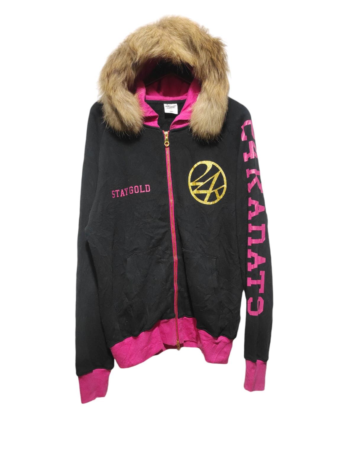 14th Addiction 24 karats Zip Fur Hoodie IfSixWasNine LGB style Size US L / EU 52-54 / 3 - 2 Thumbnail