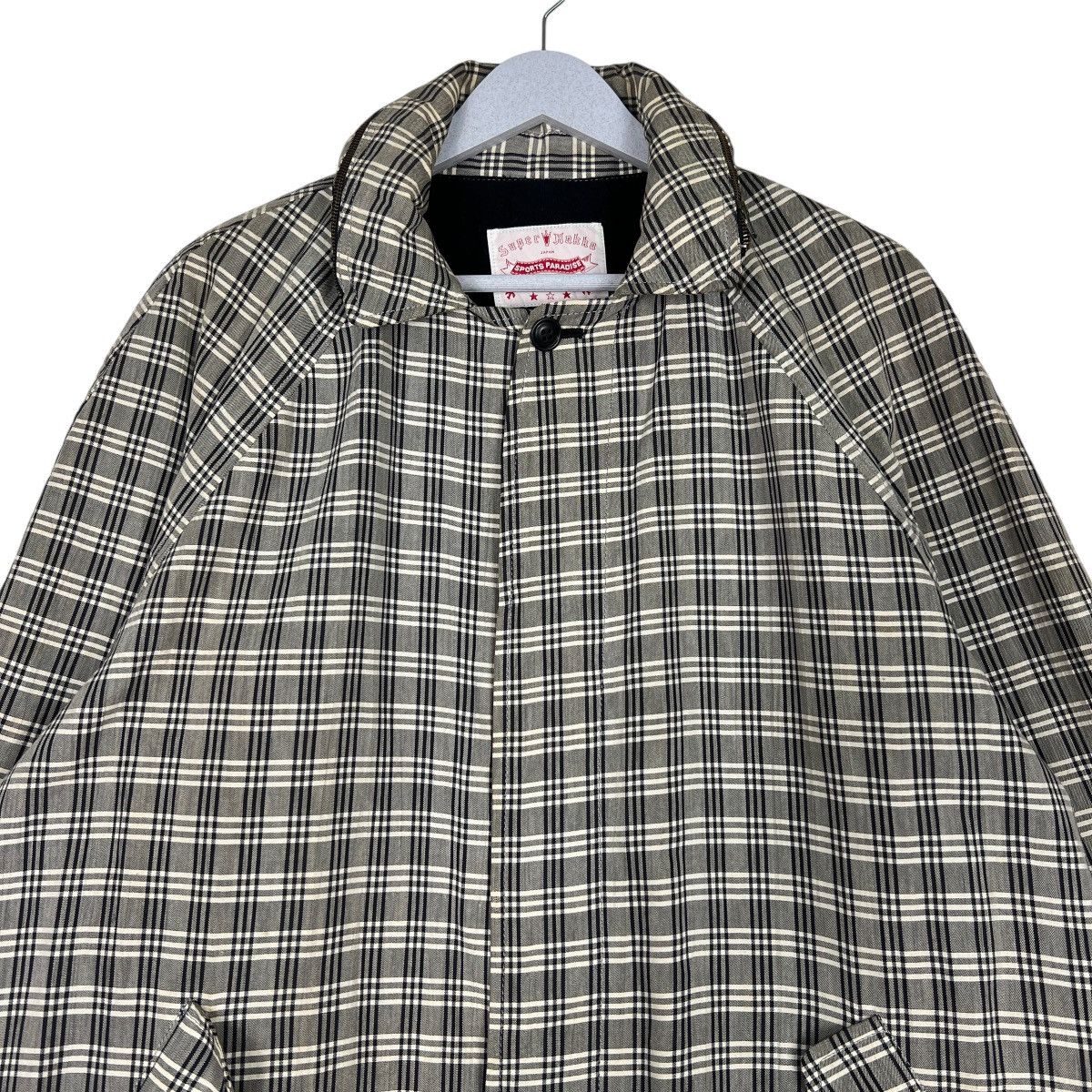 Issey Miyake 🔥 SUPER HAKKA JAPAN SPORTS PARADISE CHECK COAT Size US M / EU 48-50 / 2 - 3 Thumbnail