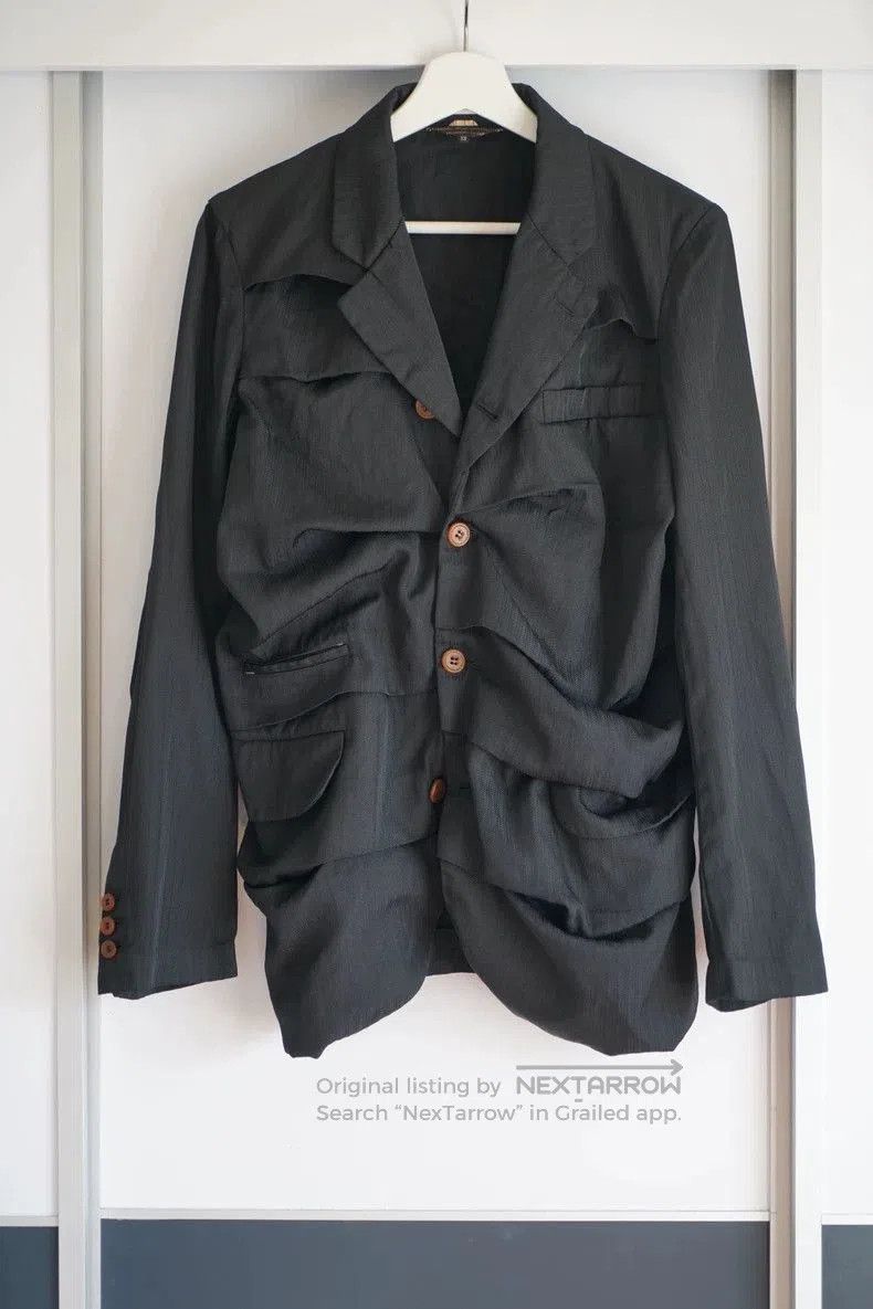 Comme des Garcons Comme des Garcons 19ss Pleated Blazer. Size US XS / EU 42 / 0 - 1 Thumbnail