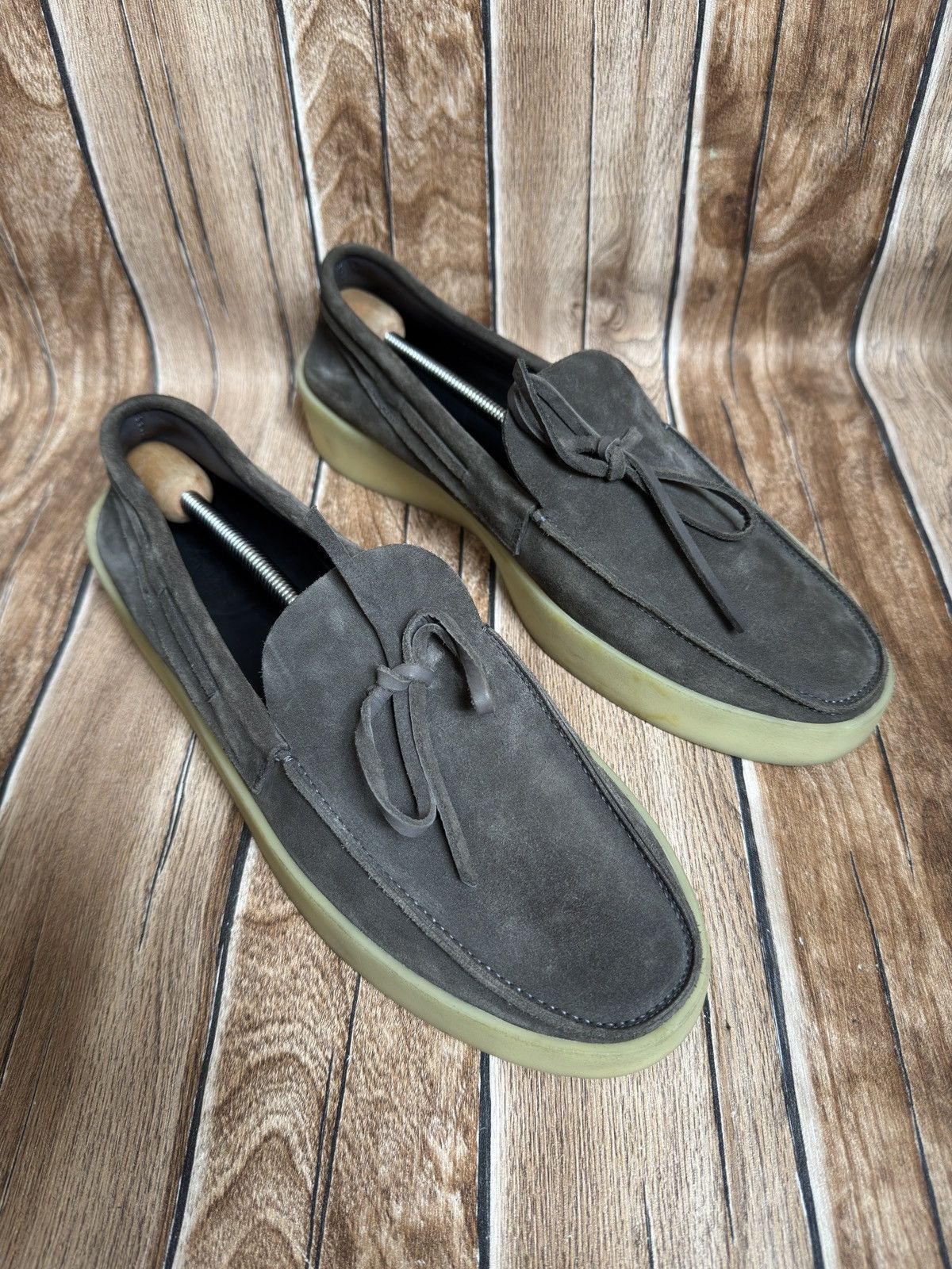 Ermenegildo Zegna lucci jl suede loafers Size US 9.5 / EU 42-43 - 2 Thumbnail