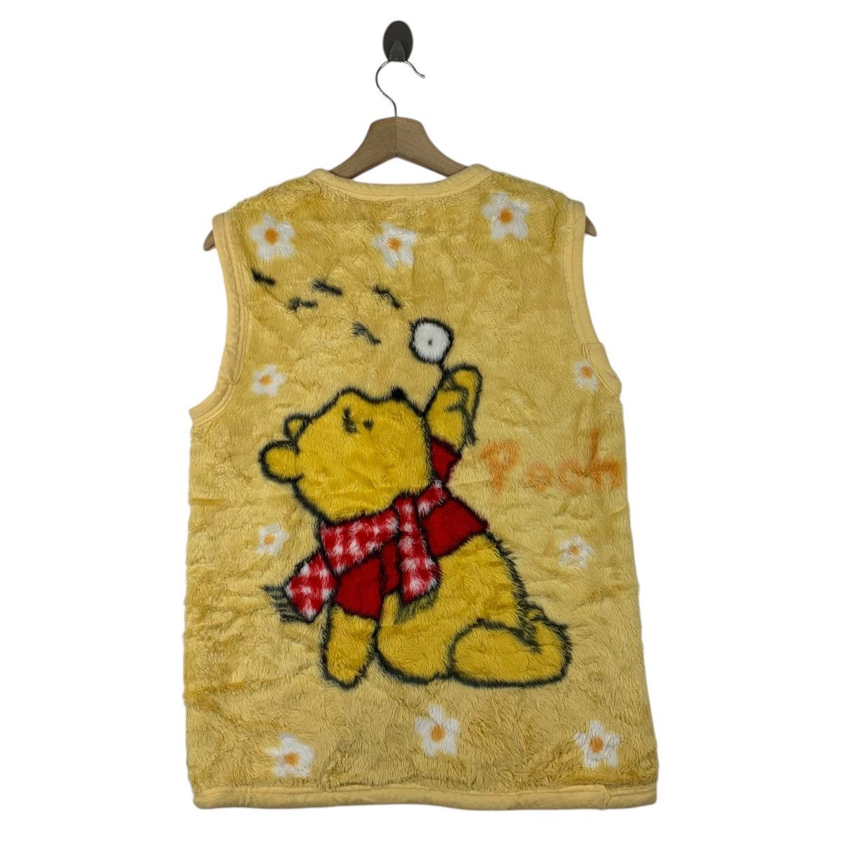 Japanese Brand Winnie The POOH Disney Cartoon Vest Jacket Sleeveless Size US S / EU 44-46 / 1 - 2 Thumbnail