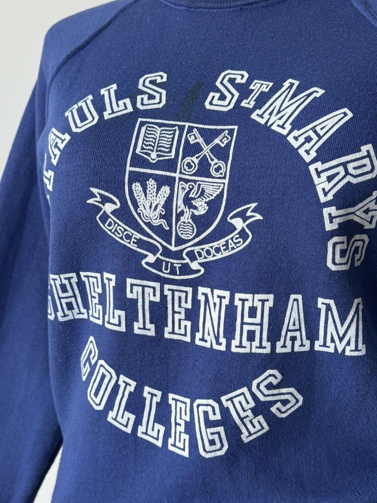 Vintage 1970s Vintage Cheltenham Colleges England Women’s Sweatshirt Size L / US 10 / IT 46 - 6 Thumbnail