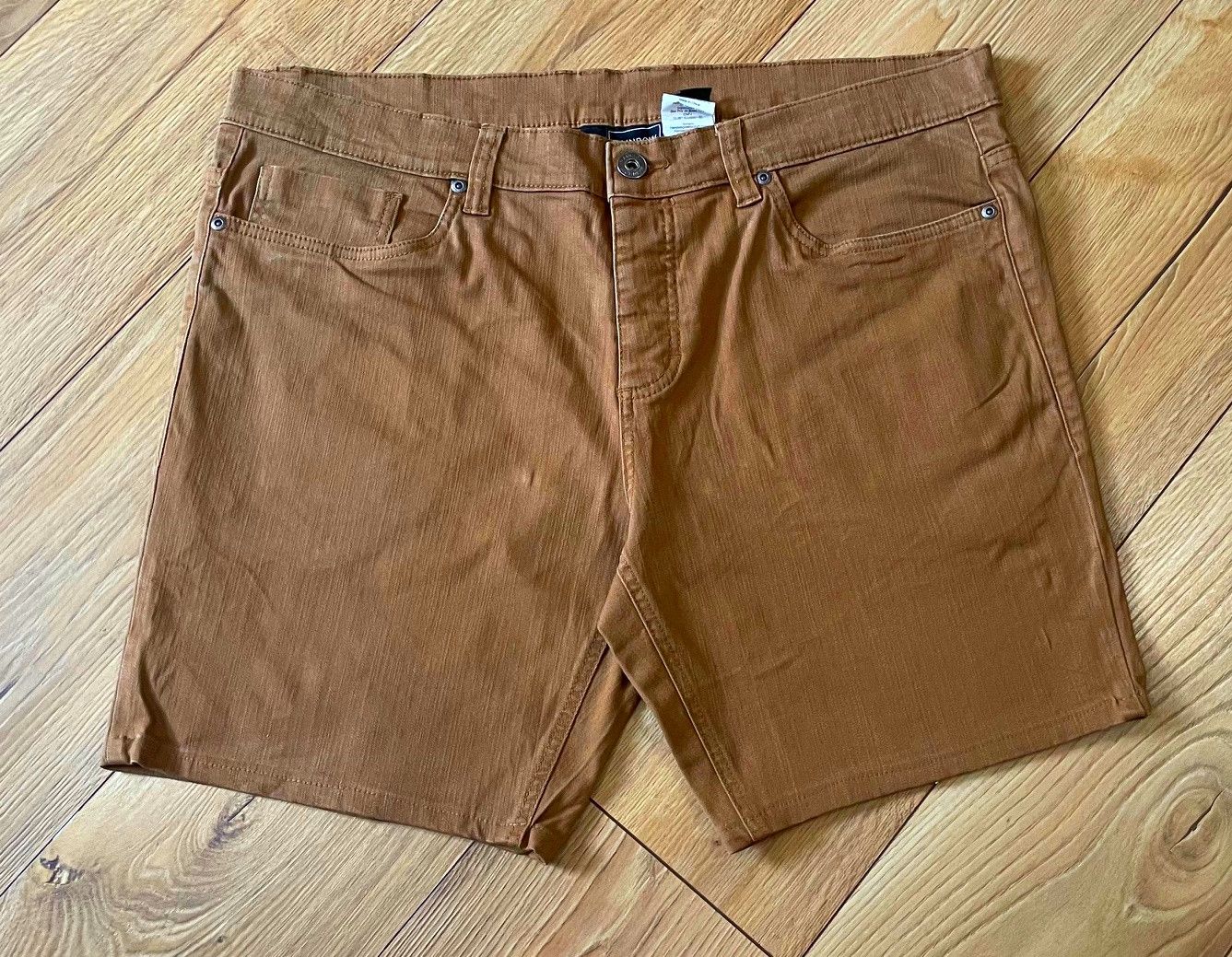 Rainbow Men's elastic denim shorts Rainbow 3XL/W40 foxy brown Size US 40 / EU 56 - 1 Thumbnail