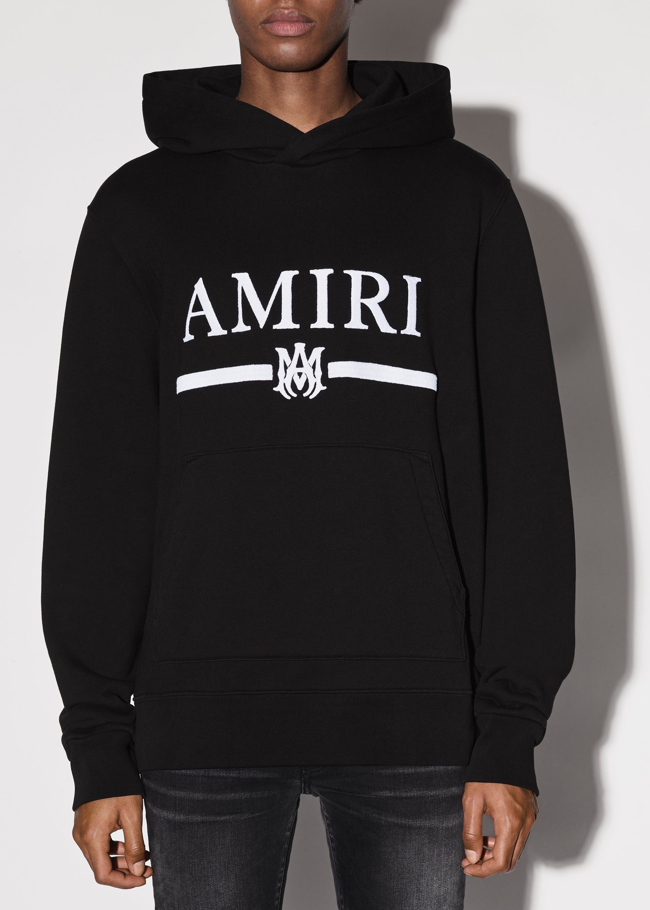 Amiri o1w1db11224 Embroidery Hoodie in Black Size US L / EU 52-54 / 3 - 6 Thumbnail