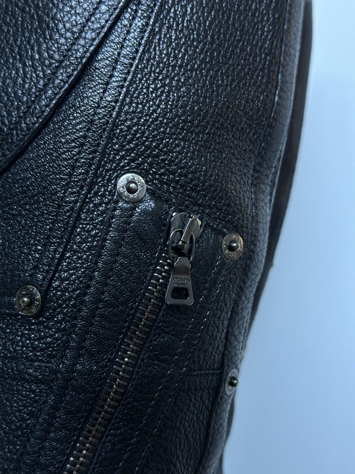 Prada Prada Leather rare high boots lots of details Size US 6.5 / IT 36.5 - 7 Thumbnail