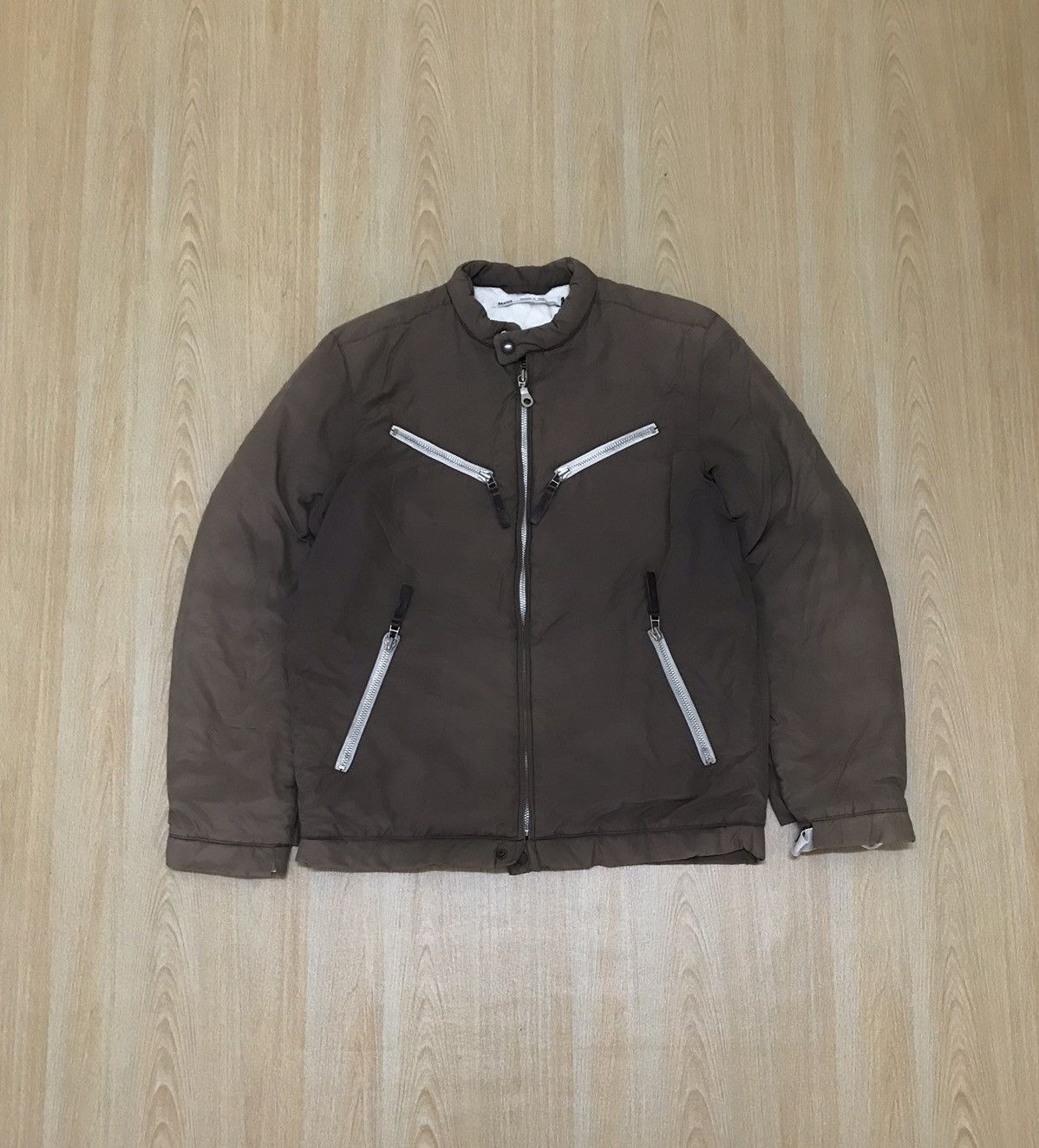 Japanese Brand Vintage Slouchin Sun Faded Puffer Jacket Size US M / EU 48-50 / 2 - 1 Thumbnail