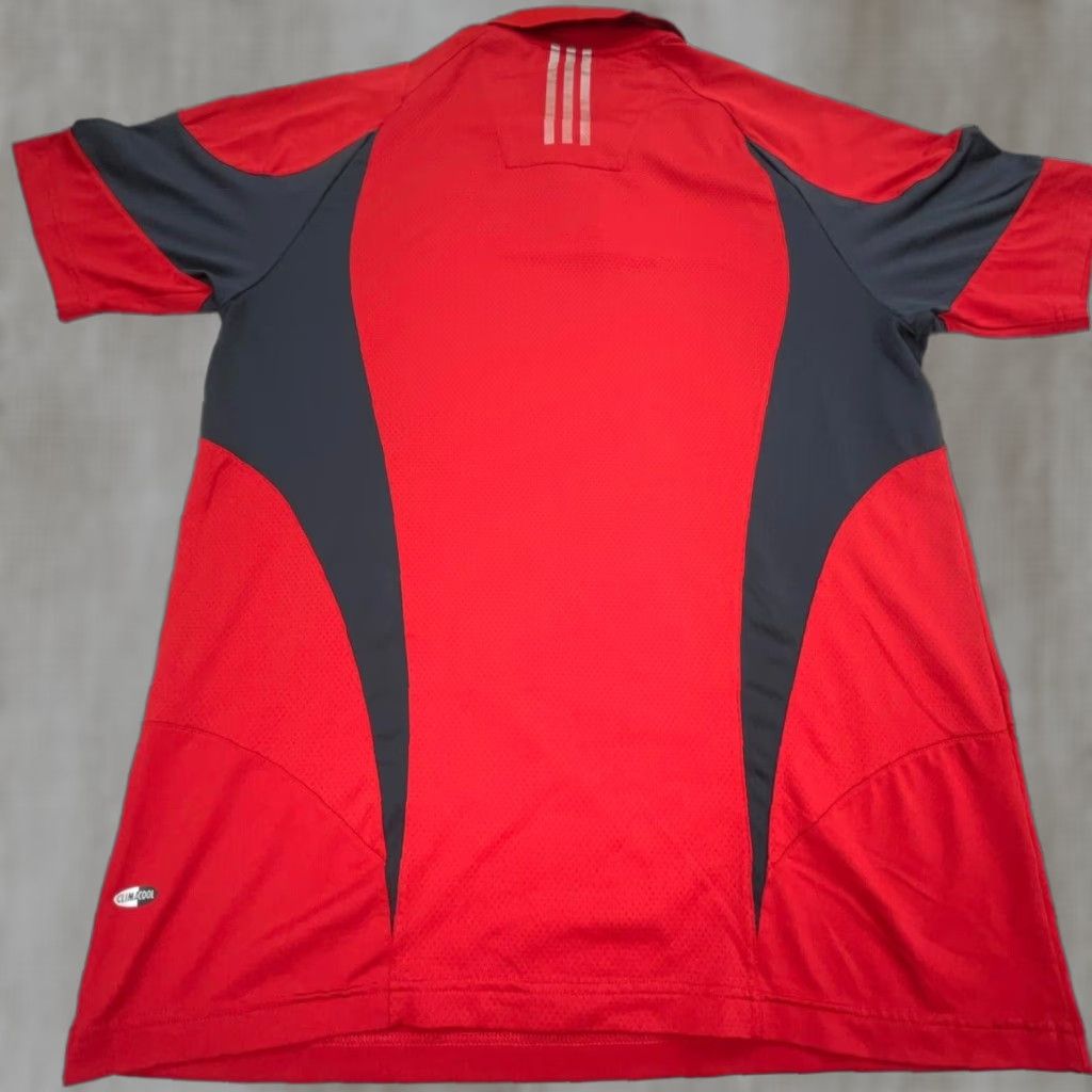 Adidas Adidas Polo Shirt Men Large Red Black Performance Golf Tennis Clima Cool Adult N Size US L / EU 52-54 / 3 - 1 Thumbnail