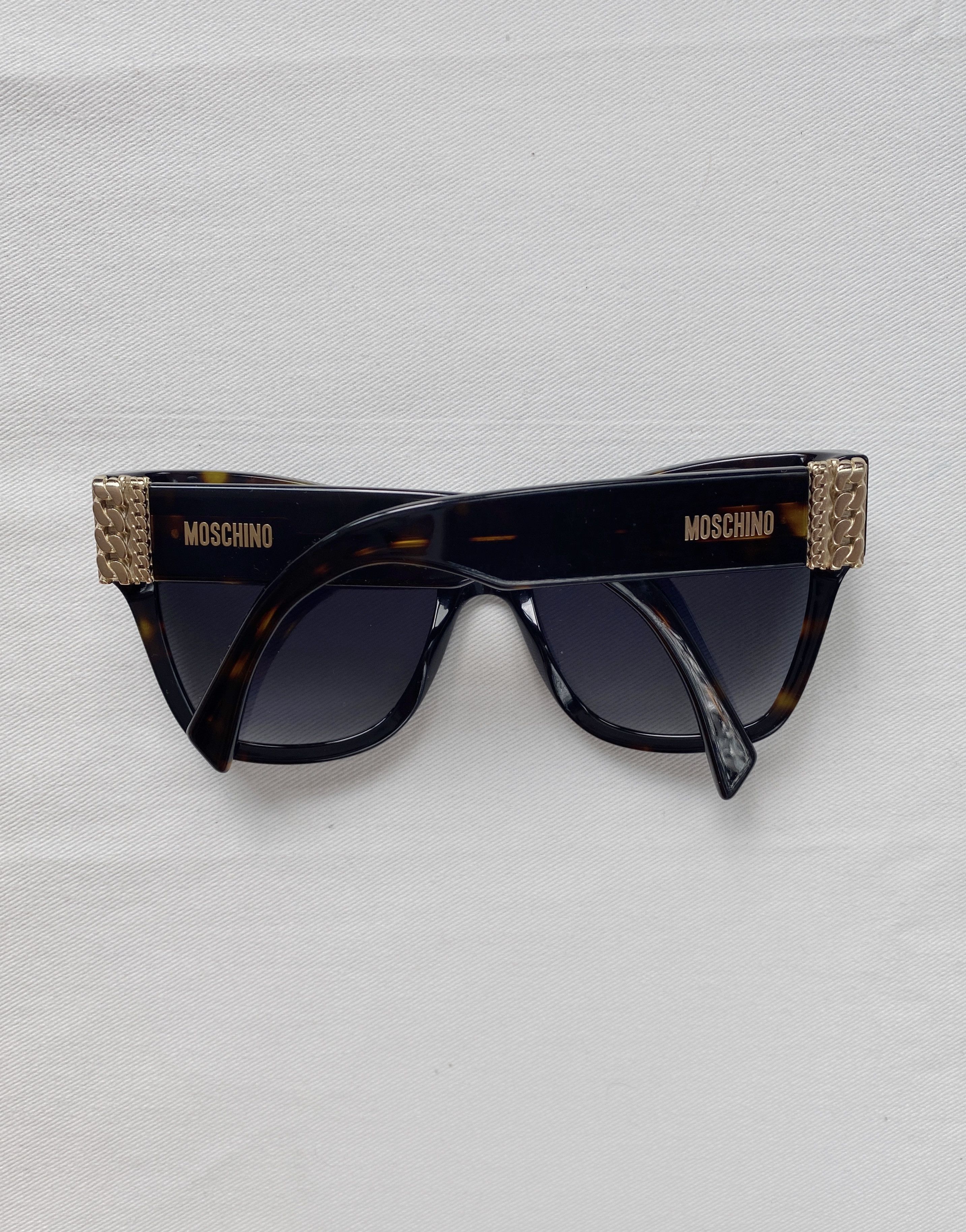Moschino Moschino Havana Gradient Tortoiseshell Sunglasses Size ONE SIZE - 5 Thumbnail