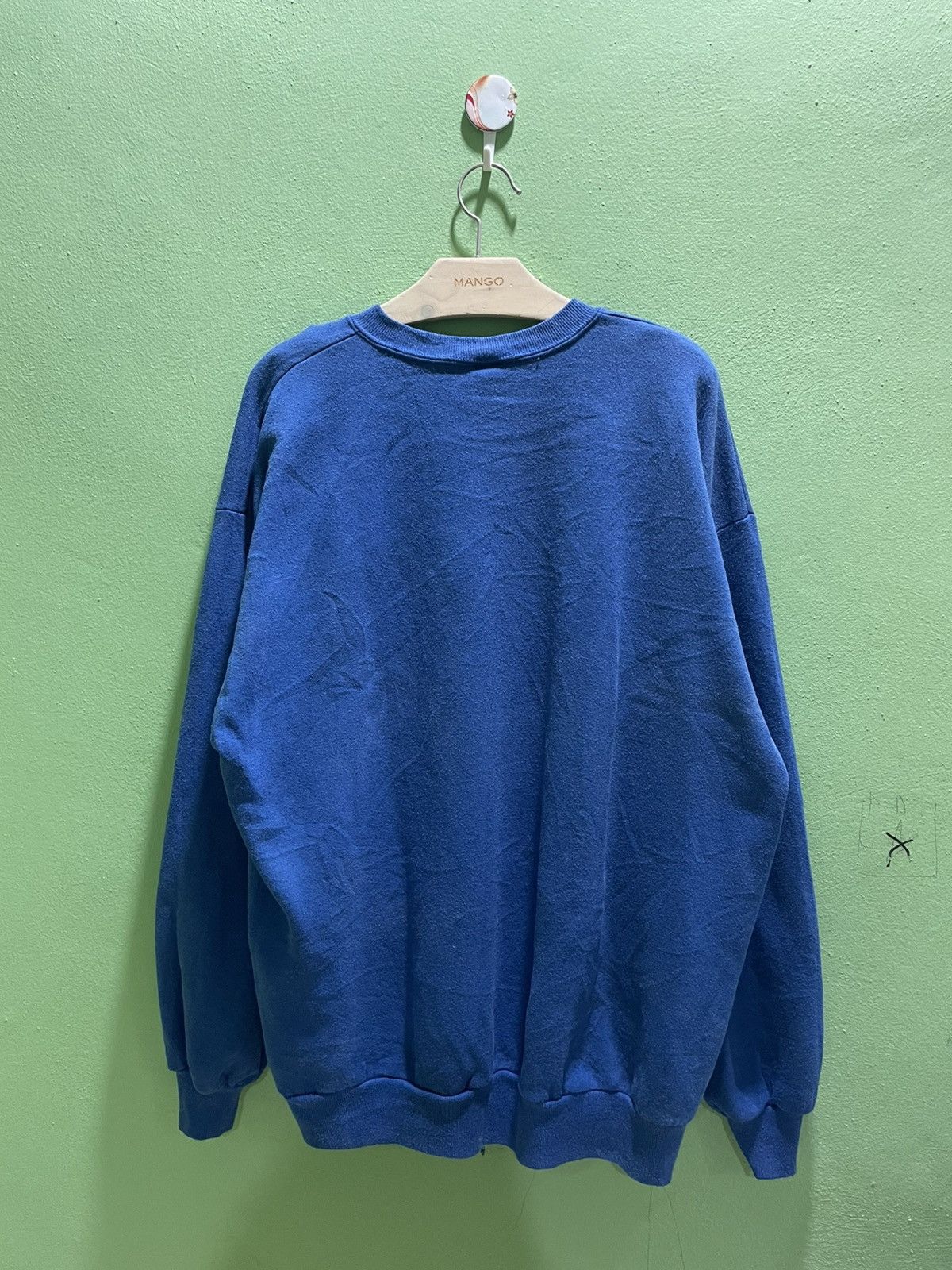 Jerzees × Vintage Vintage 90’s Jerzees Plain Sweatshirt Size US XL / EU 56 / 4 - 4 Thumbnail
