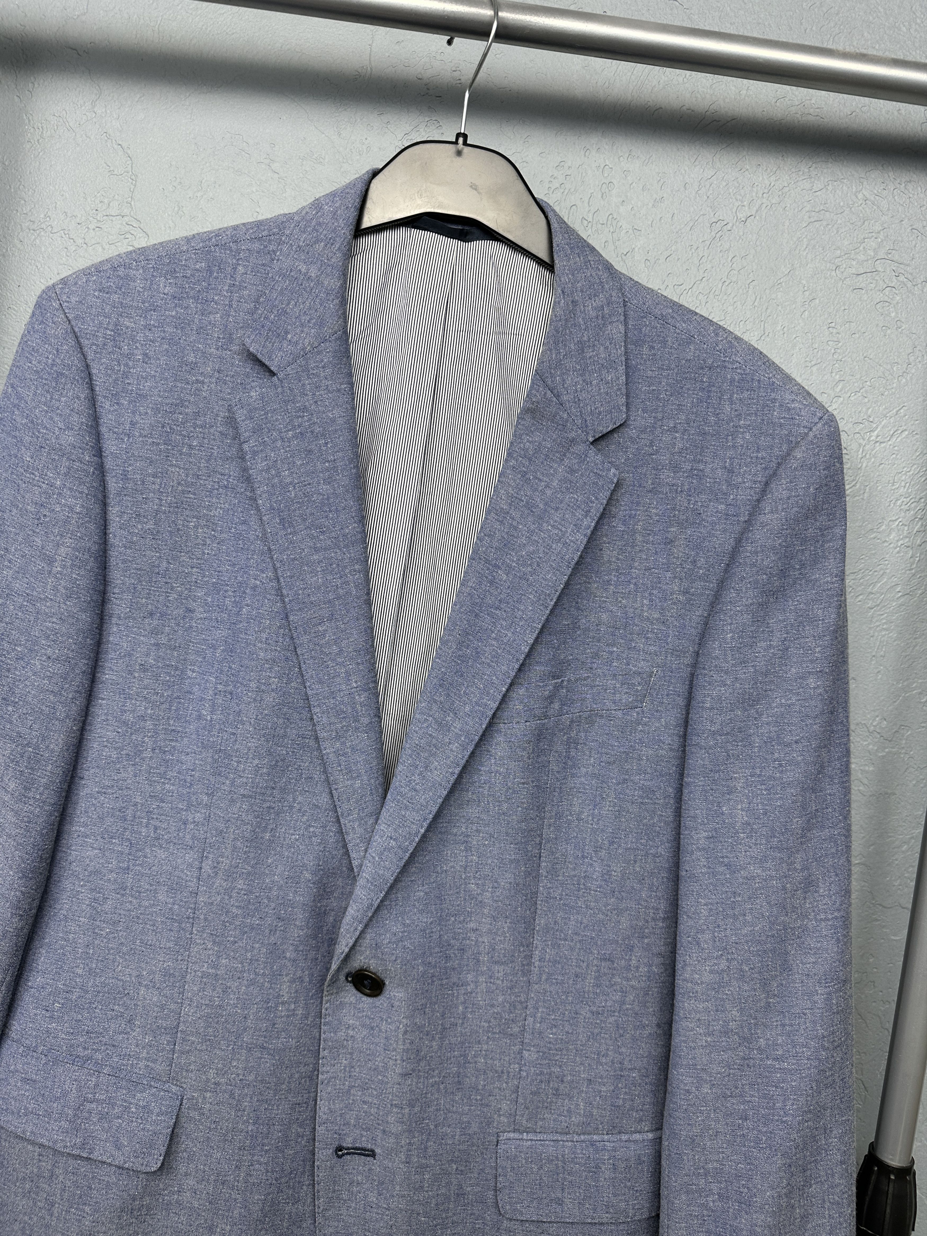 Hugo Boss Hugo Boss Mens Wool Blazer Jacket Size US M / EU 48-50 / 2 - 2 Thumbnail