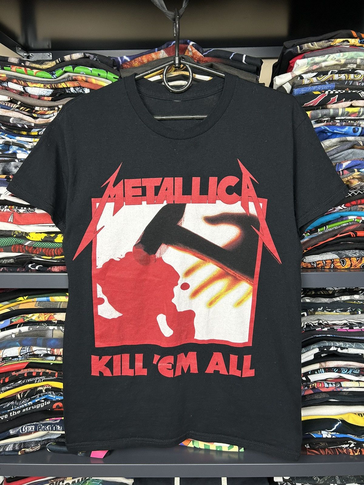 Band Tees × Metallica Metallica Kill Em All Tour T shirt Size US M / EU 48-50 / 2 - 1 Thumbnail