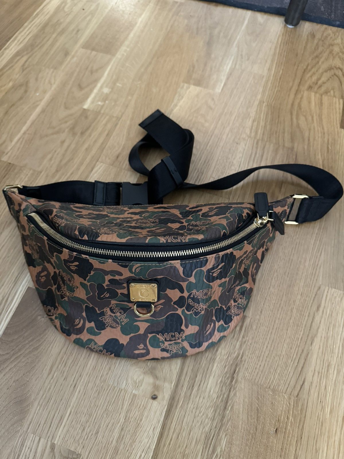 Bape Bape x MCM Stark Belt Bag | Grailed