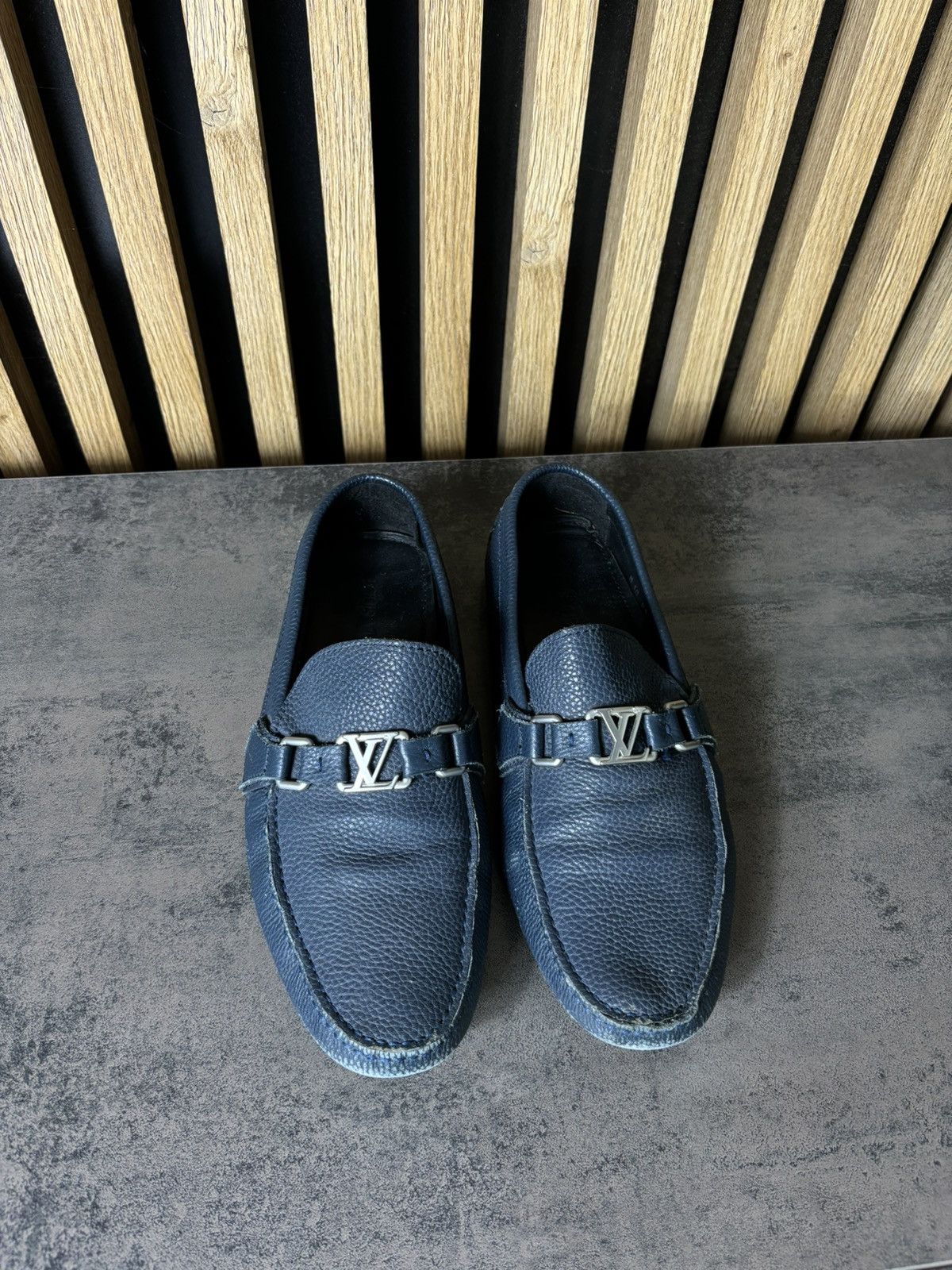 Louis Vuitton Monte Carlo Louis Vuitton Flats Moccas Leather Luxury Size US 10 / EU 43 - 1 Thumbnail