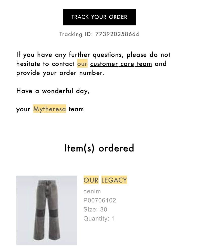 Our Legacy Our Legacy jean Size US 30 / EU 46 - 2 Thumbnail