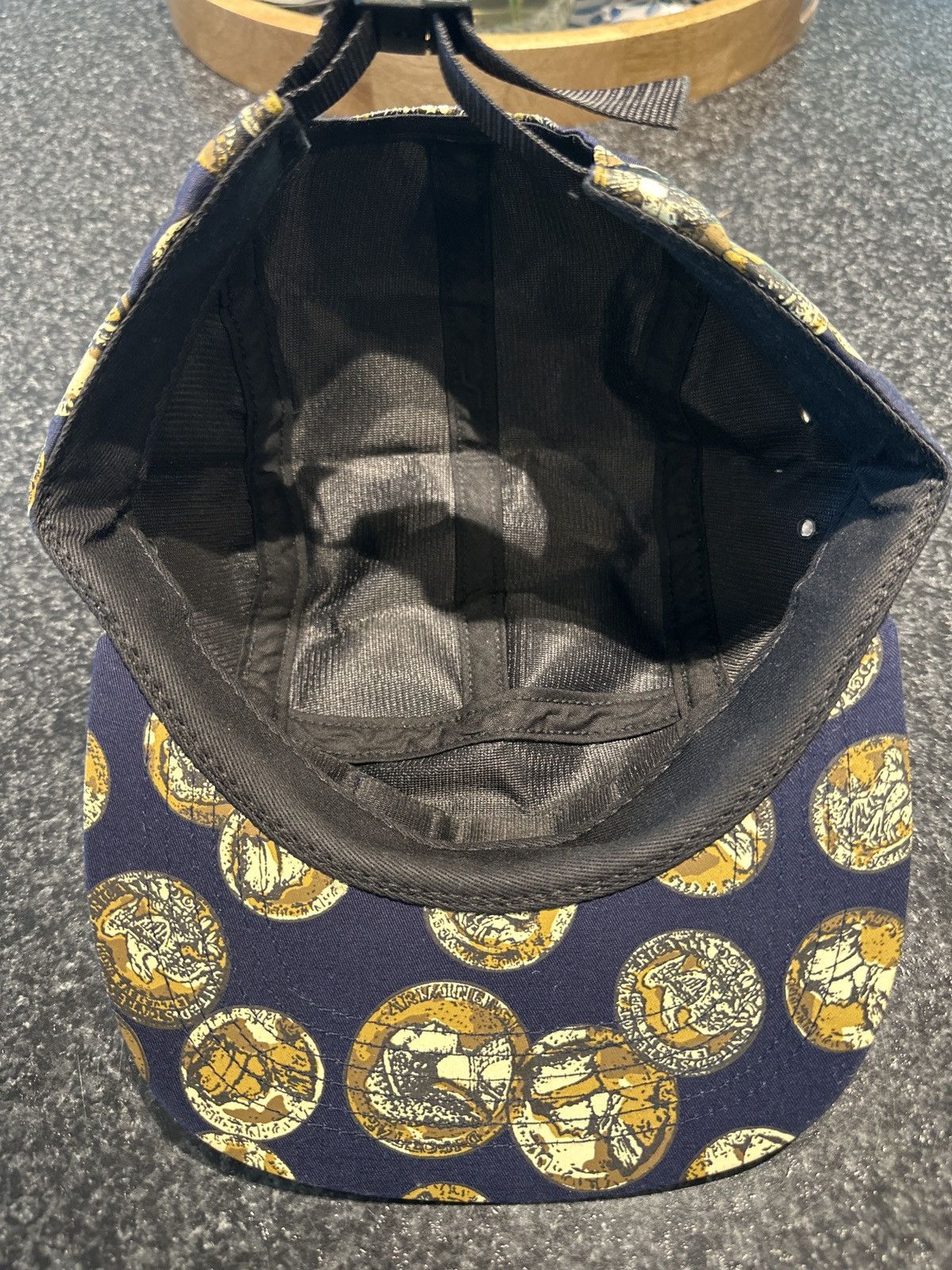 Supreme Supreme Blue Coins Camp Hat Size ONE SIZE - 3 Thumbnail