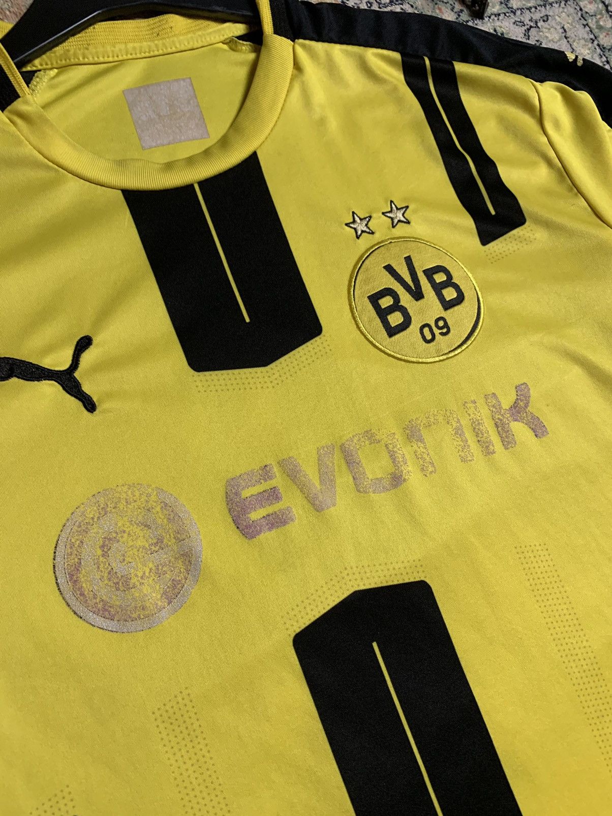 Puma × Vintage PUMA BURUSSIA DORTMUND MARCO REUS 11 SOCCER JERSEY Size US M / EU 48-50 / 2 - 6 Thumbnail