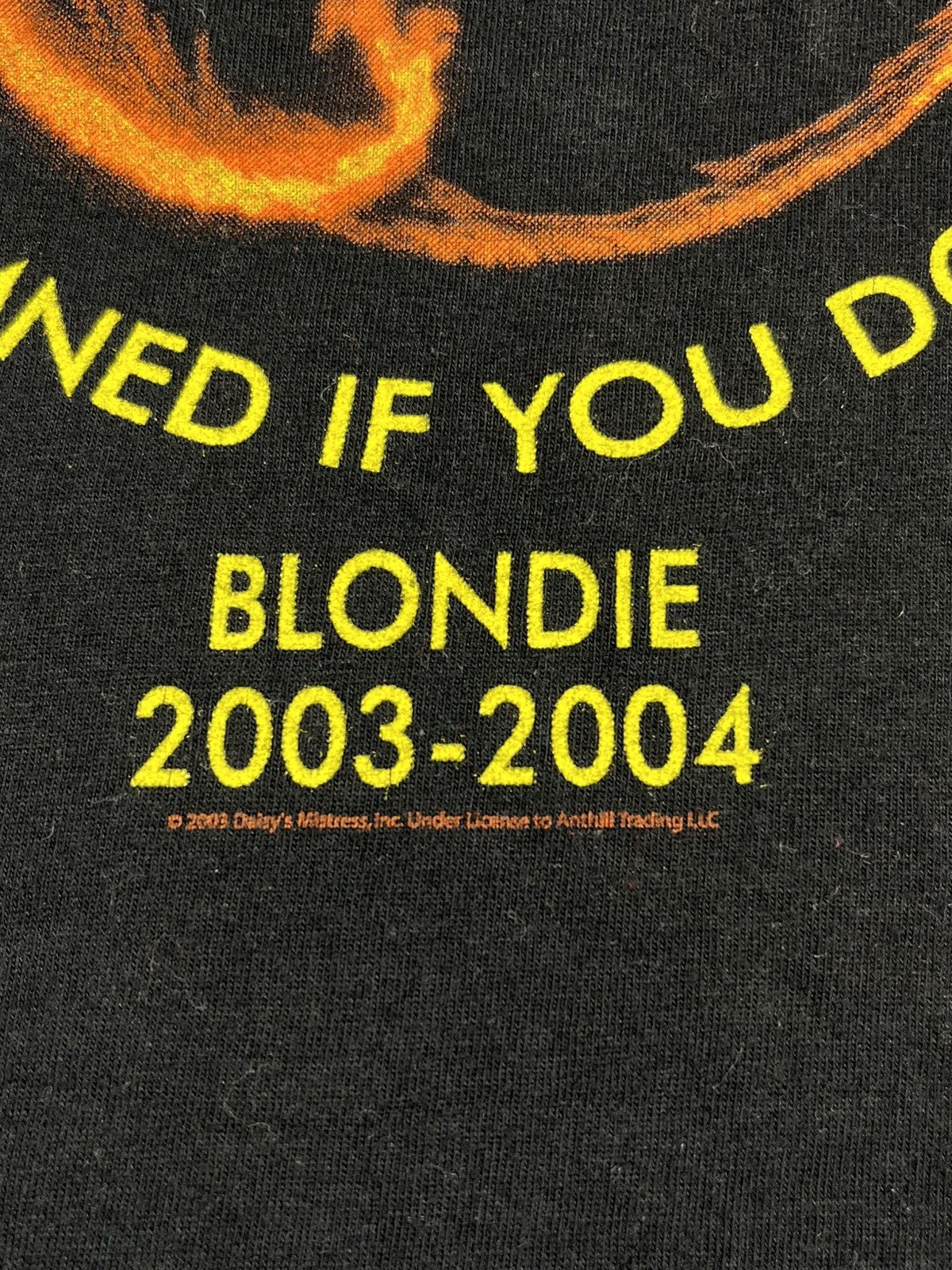 Band Tees Vintage Blondie 2003 2004 Tour T Shirt Band XL Size US XL / EU 56 / 4 - 11 Thumbnail