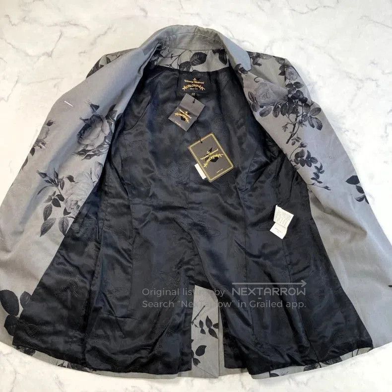 Vivienne Westwood Vivienne Westwood Floral Print Blazer Jacket . Size US XXL / EU 58 / 5 - 4 Thumbnail