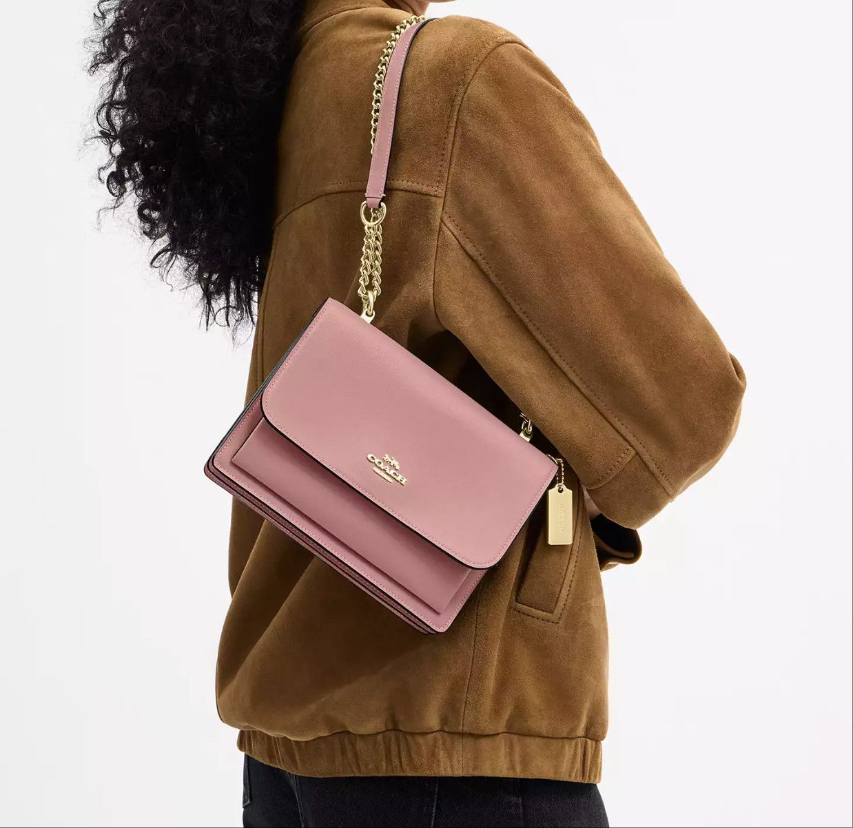 Coach Klare Crossbody Bag CBI97 Pink Petal Size ONE SIZE - 9 Thumbnail