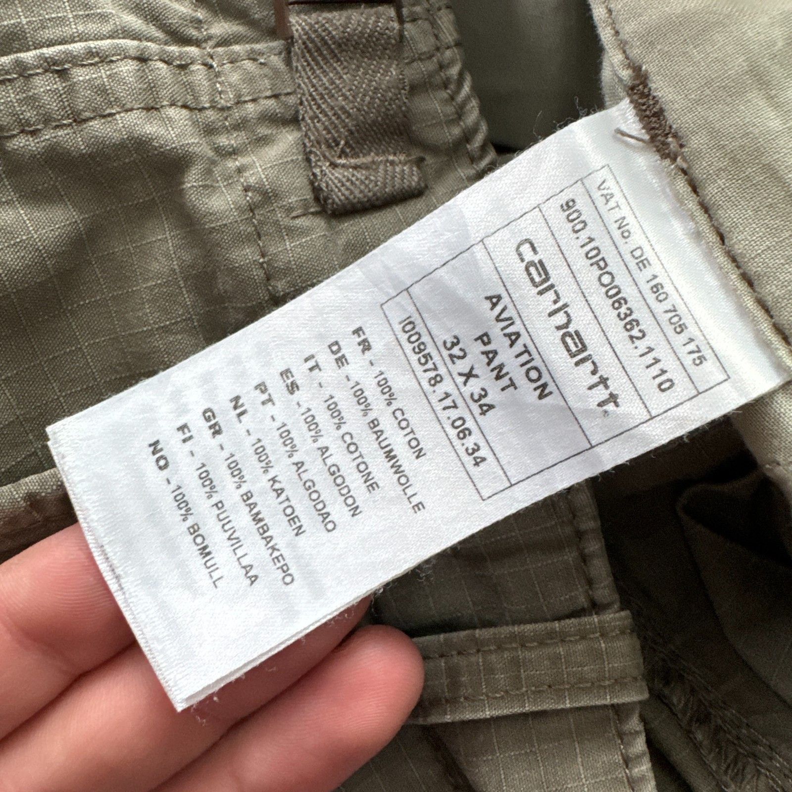 Carhartt Carhartt Vintage Cargo Aviator Workwear Pants Y2K Skate Size US 32 / EU 48 - 9 Thumbnail
