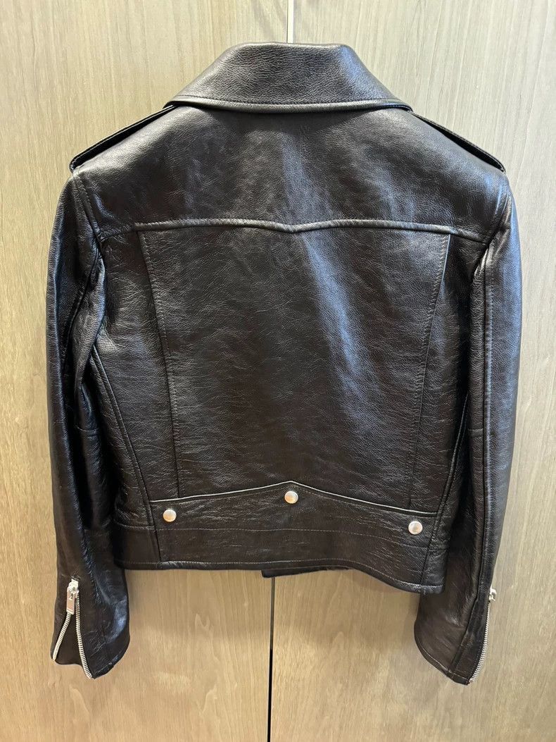 Saint Laurent Paris Saint Laurent Paris Motorcycle leather jacket-2506 Size US S / EU 44-46 / 1 - 2 Thumbnail