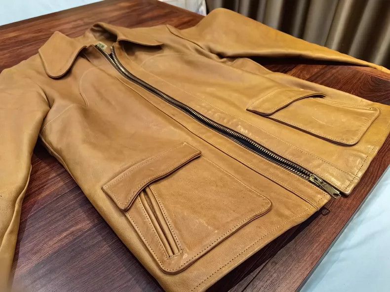 The Real McCoy's The Real McCoys Size40 Classic Color Horse Leather Jacket Size US M / EU 48-50 / 2 - 9 Thumbnail
