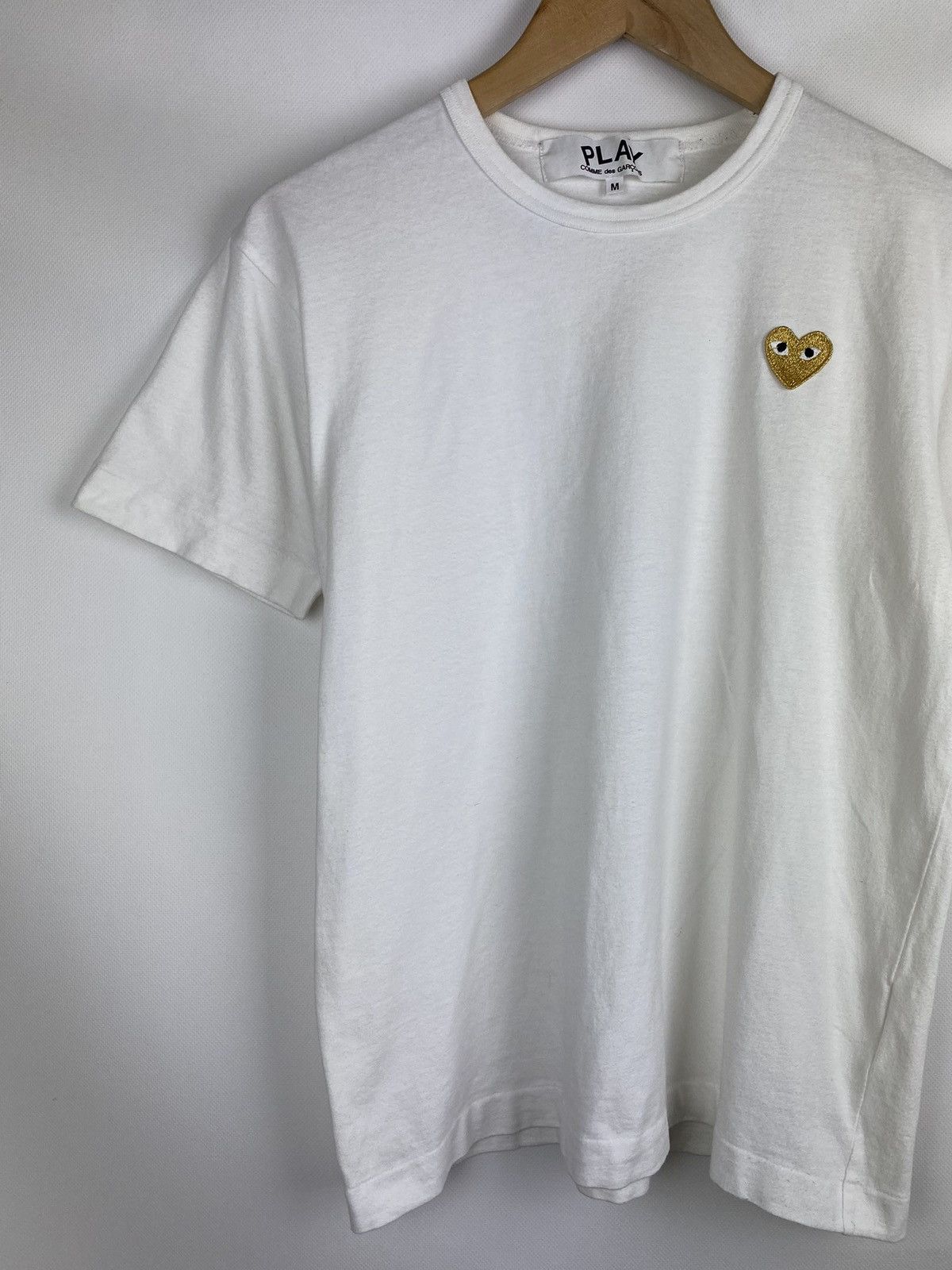 Comme des Garcons × Comme des Garcons PLAY CDG Play Comme Des Garçons men’s short sleeve t shirt Size US M / EU 48-50 / 2 - 2 Thumbnail