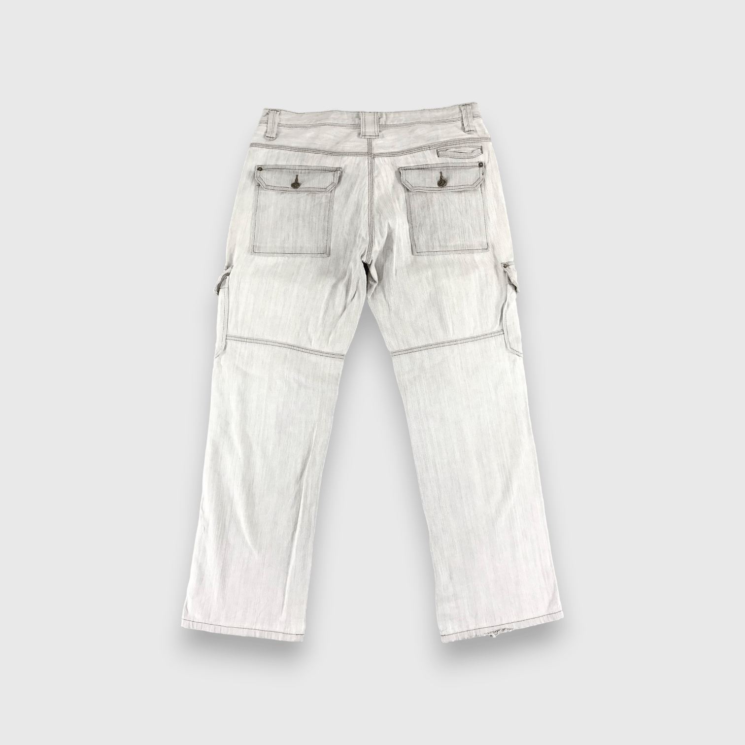 Japanese Brand Gegrge Multi Pocket Cargo Pant-J159 Size US 35 - 2 Thumbnail