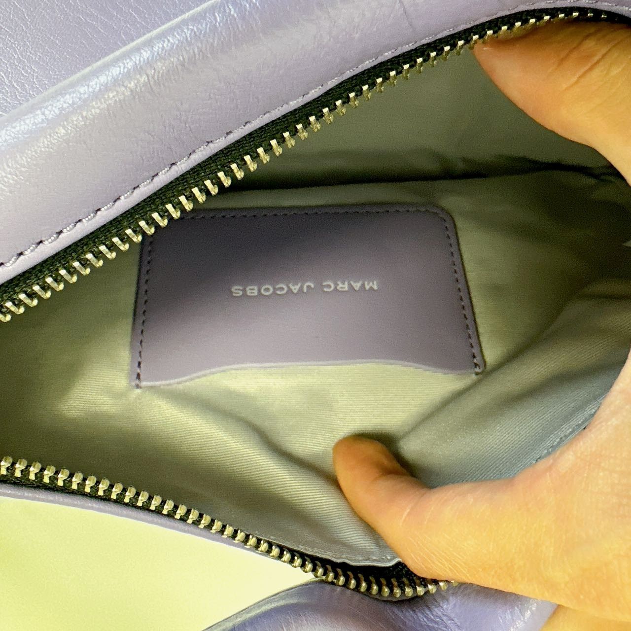 Marc Jacobs MARC JACOBS Purple Mini 'The Pushlock' Bag Size ONE SIZE - 8 Thumbnail