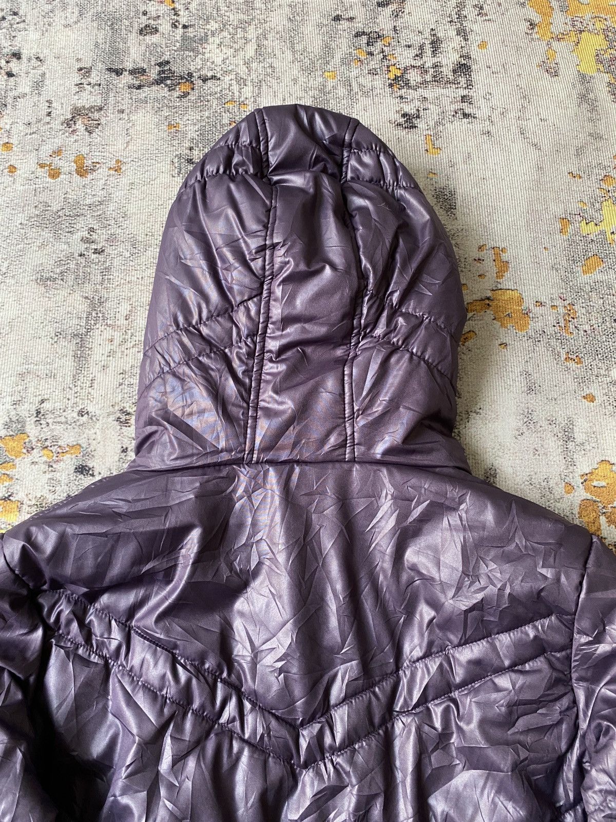 Japanese Brand A/Girls Down Puffer Fur Hoodie Jacket Size M / US 6-8 / IT 42-44 - 12 Thumbnail