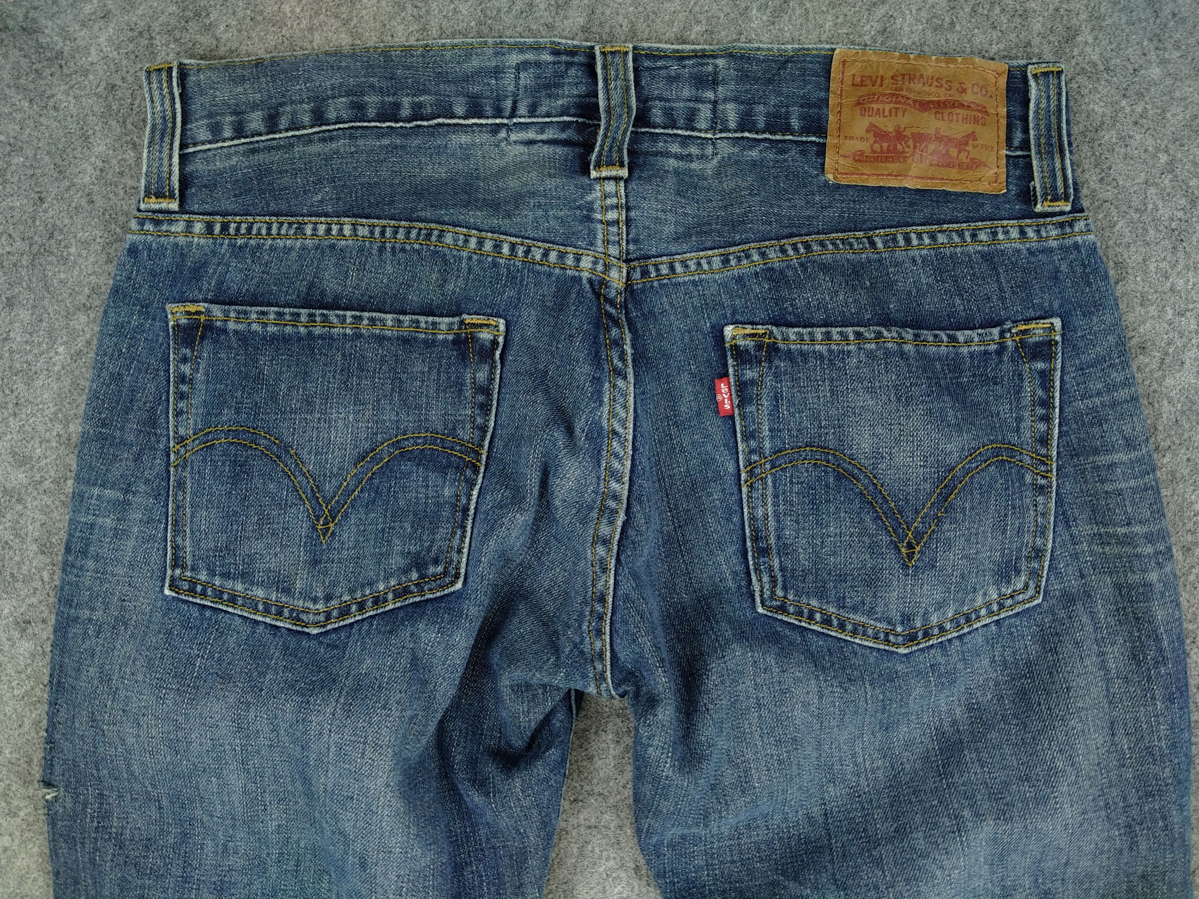 Levi's Skinny Ripped Vintage Levi's 511 Denim 33x30 -JN440 Size US 33 - 4 Thumbnail