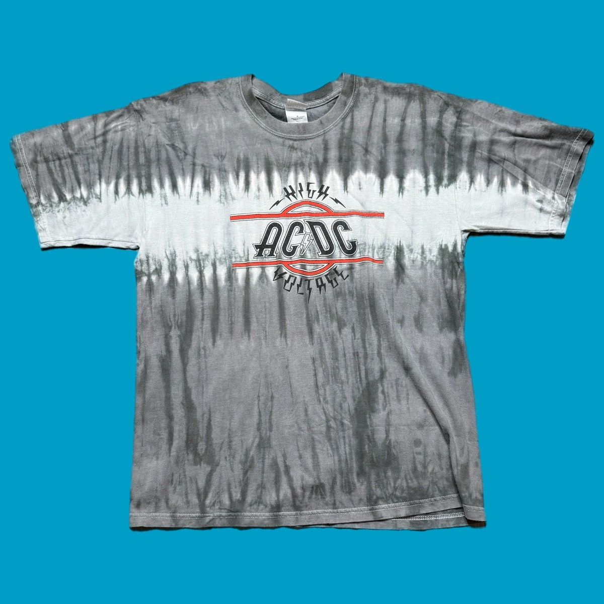 Vintage Vintage AC/DC tie dye Size US L / EU 52-54 / 3 - 1 Thumbnail