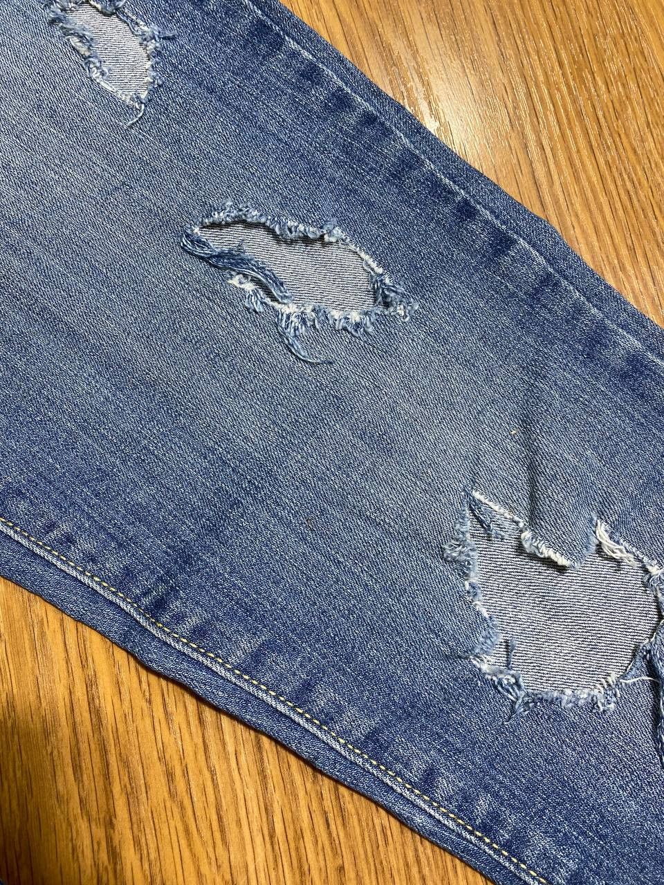 Levi's 90s Vintage Levi's Jeans Made In USA Distressed Denim Size US 27 - 12 Thumbnail