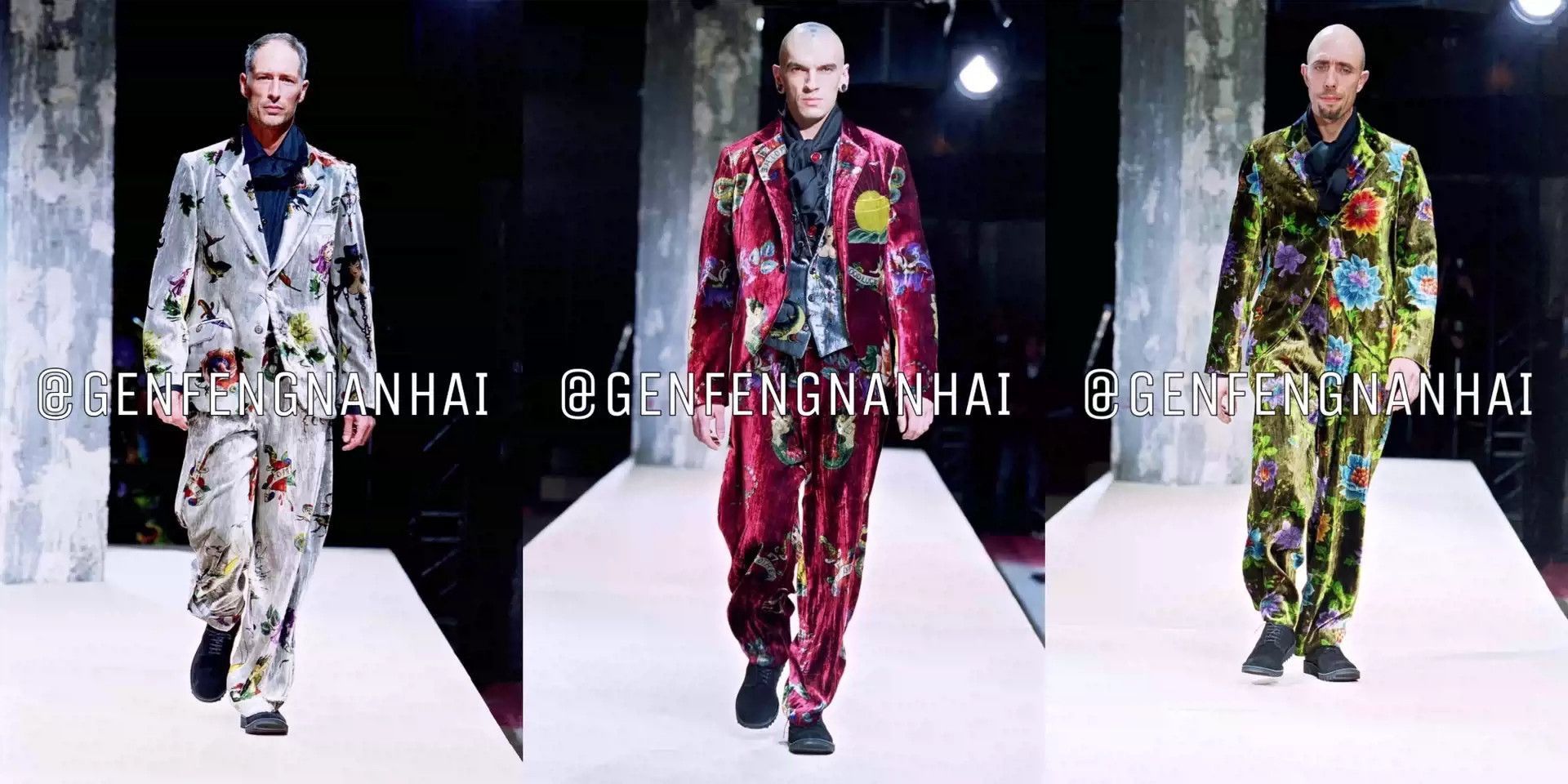 Yohji Yamamoto Yohji Yamamoto 03aw Ukiyo-e Full Print Double-sided Coat-25 Size US L / EU 52-54 / 3 - 7 Thumbnail