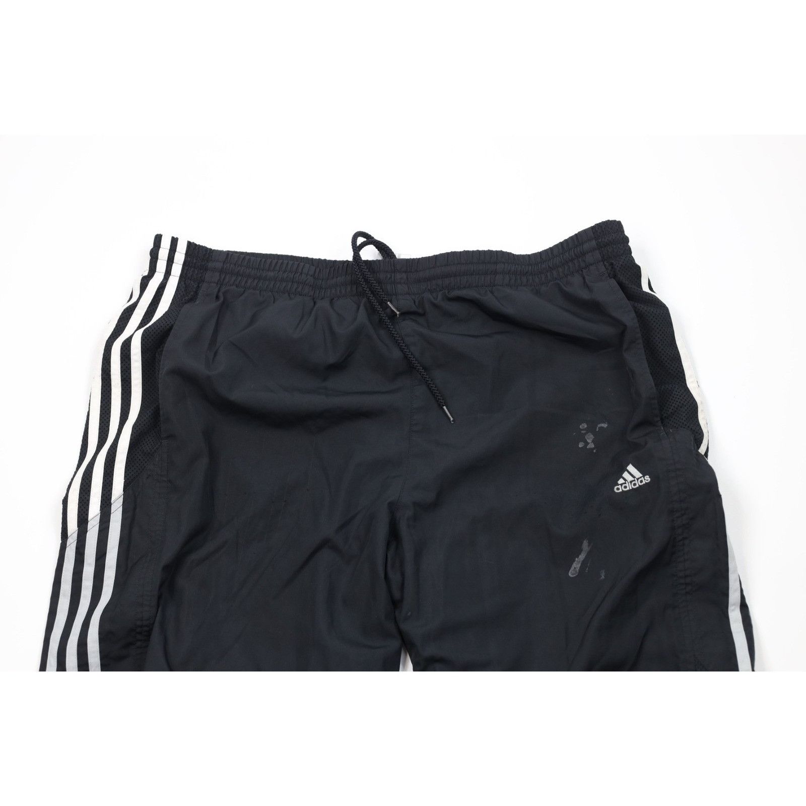 Adidas Vintage Y2K 2005 Adidas Striped Lined Wide Leg Pantsg Size US 36 / EU 52 - 2 Thumbnail