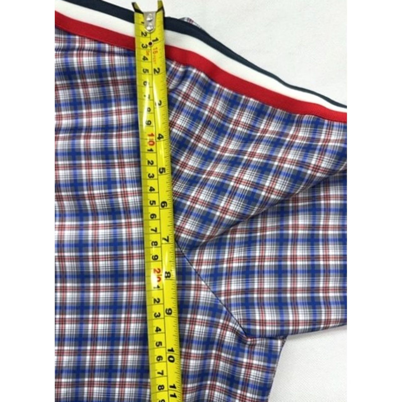 Lonsdale Lonsdale Navy Plaid Cotton Activewear Jacket XL Stand-up Collar Men Jacket XL Navy Plaid Cotton Activewear Size US XL / EU 56 / 4 - 6 Thumbnail