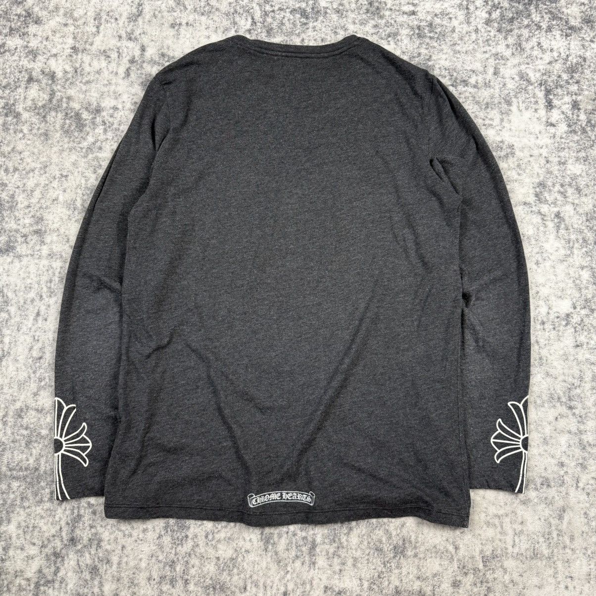 Chrome Hearts Chrome Hearts Vintage Cross ‘Grey’ L/S Size US S / EU 44-46 / 1 - 3 Thumbnail